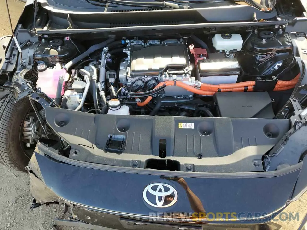 11 Фотография поврежденного автомобиля JTMABACA3PA030977 TOYOTA BZ4X XLE 2023