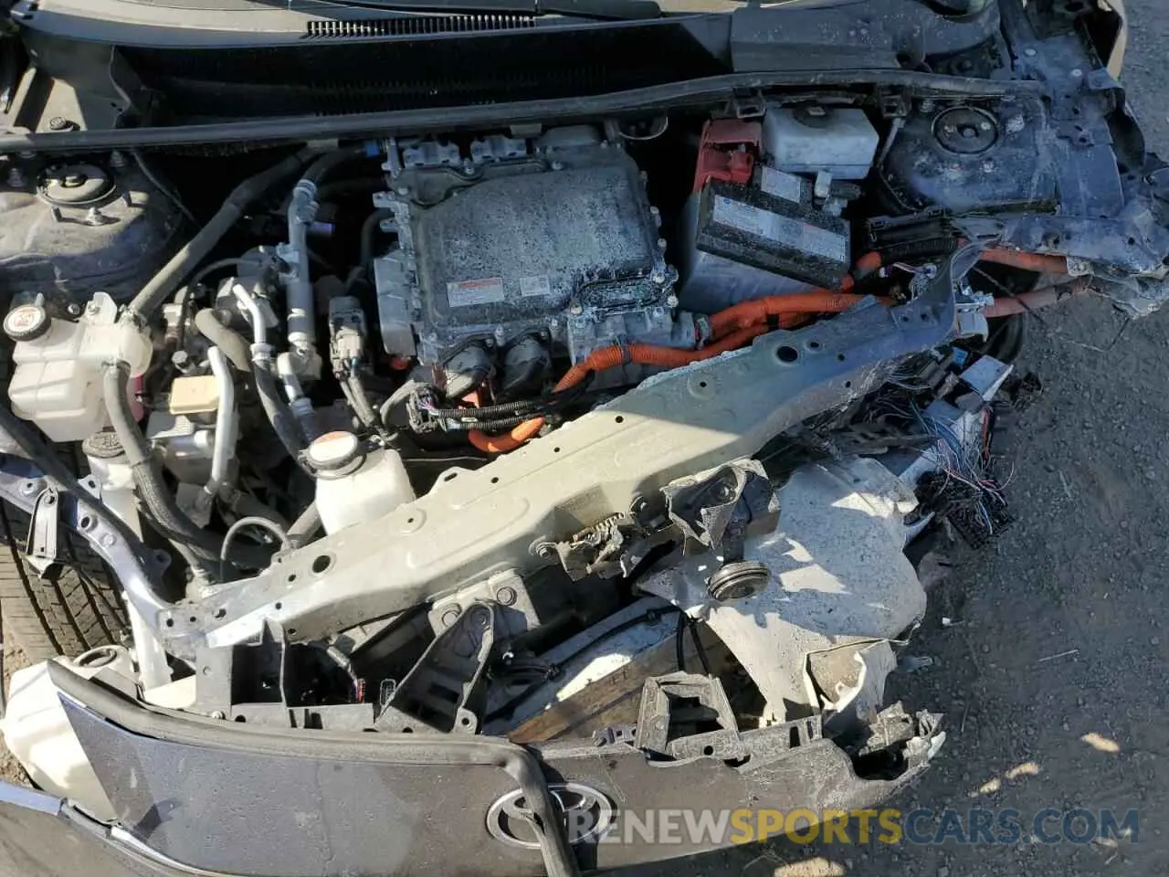 11 Фотография поврежденного автомобиля JTMABACA3PA044717 TOYOTA BZ4X XLE 2023