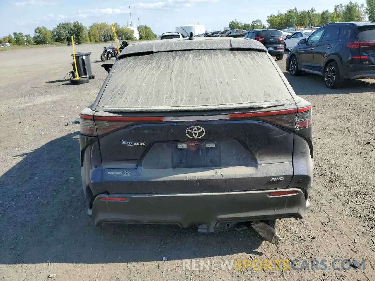 6 Фотография поврежденного автомобиля JTMABACA3PA044717 TOYOTA BZ4X XLE 2023