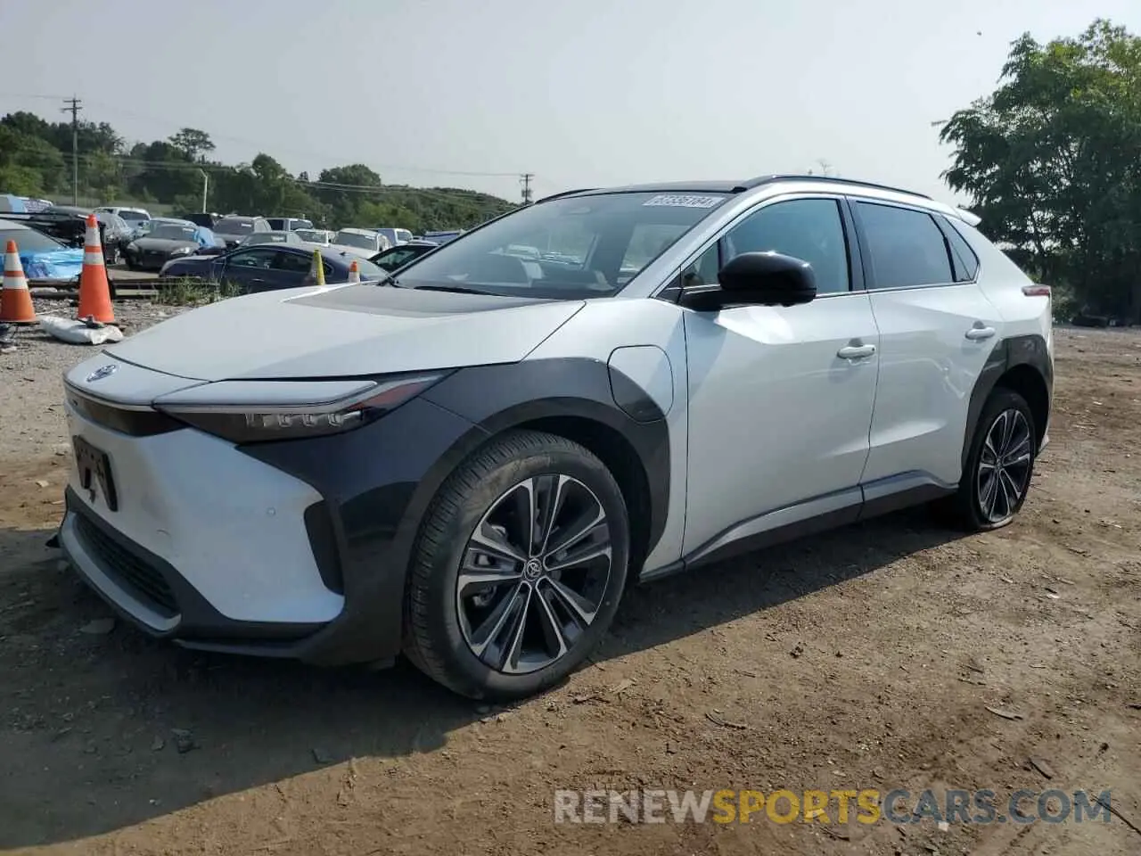 1 Photograph of a damaged car JTMABACA5PA026008 TOYOTA BZ4X XLE 2023