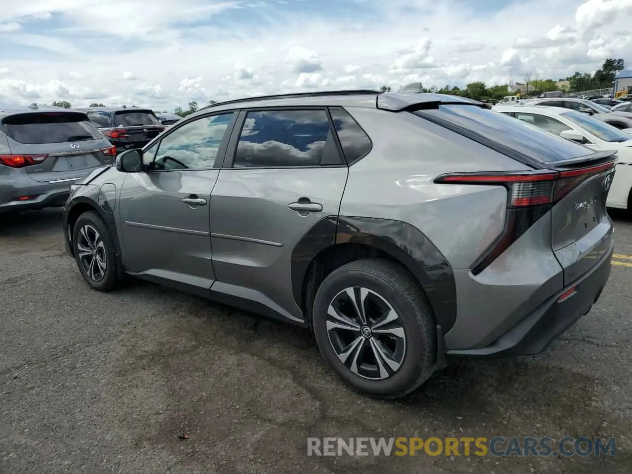 2 Photograph of a damaged car JTMABACA6PA017284 TOYOTA BZ4X XLE 2023