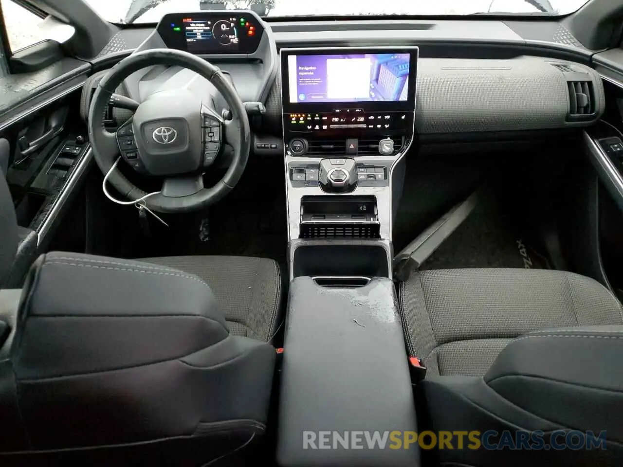 8 Фотография поврежденного автомобиля JTMABACA8PA040484 TOYOTA BZ4X XLE 2023