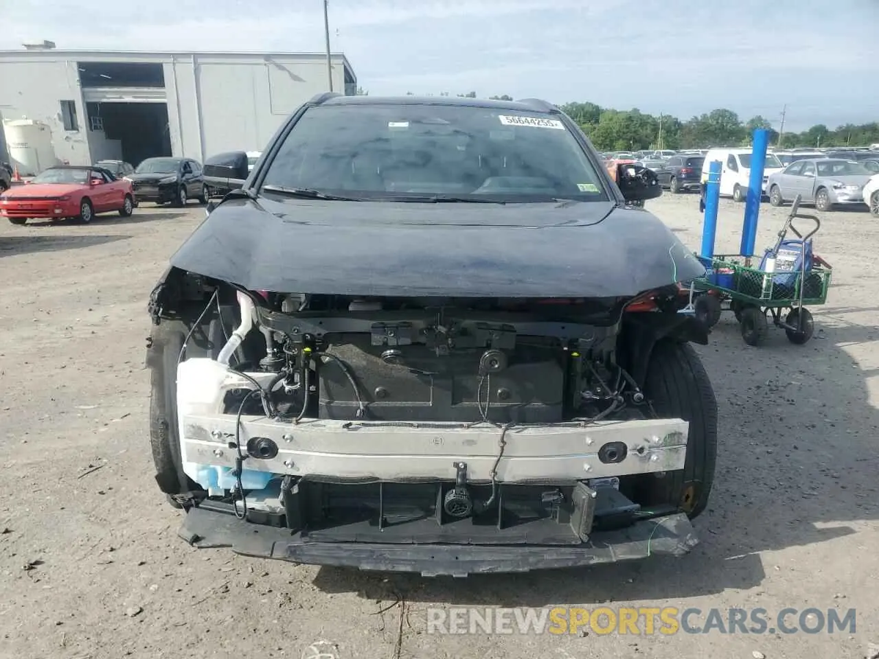 5 Photograph of a damaged car JTMAAAAA1RA033269 TOYOTA BZ4X XLE 2024
