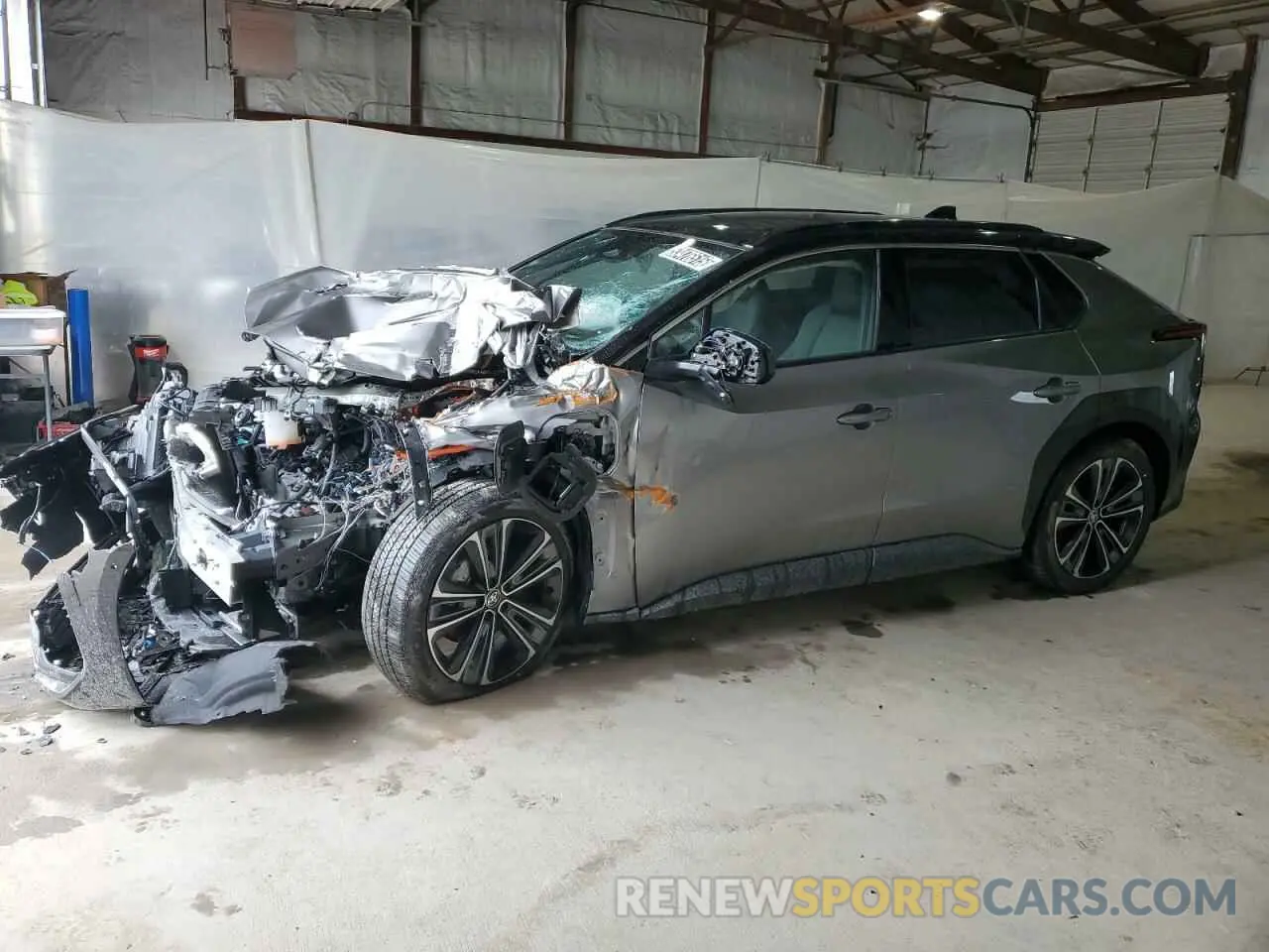 1 Photograph of a damaged car JTMAAAAA1RA046054 TOYOTA BZ4X XLE 2024