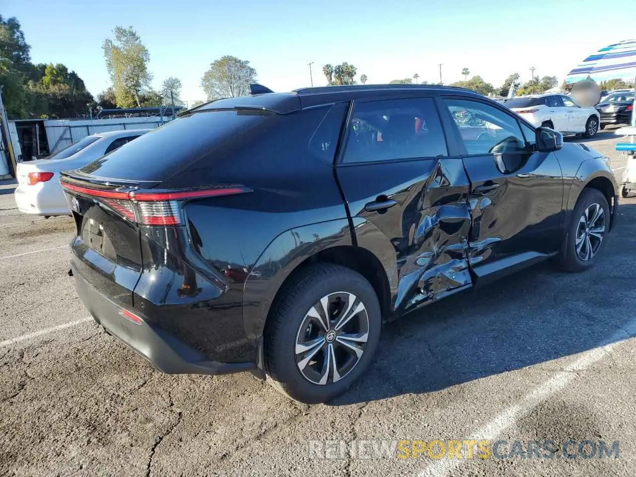 3 Photograph of a damaged car JTMAAAAA6RA038032 TOYOTA BZ4X XLE 2024