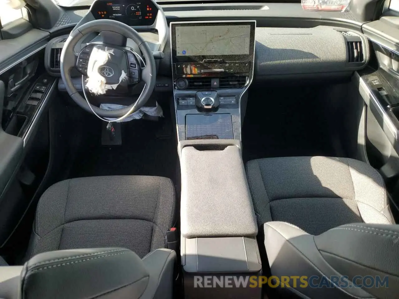 8 Фотография поврежденного автомобиля JTMAAAAA6RA044512 TOYOTA BZ4X XLE 2024