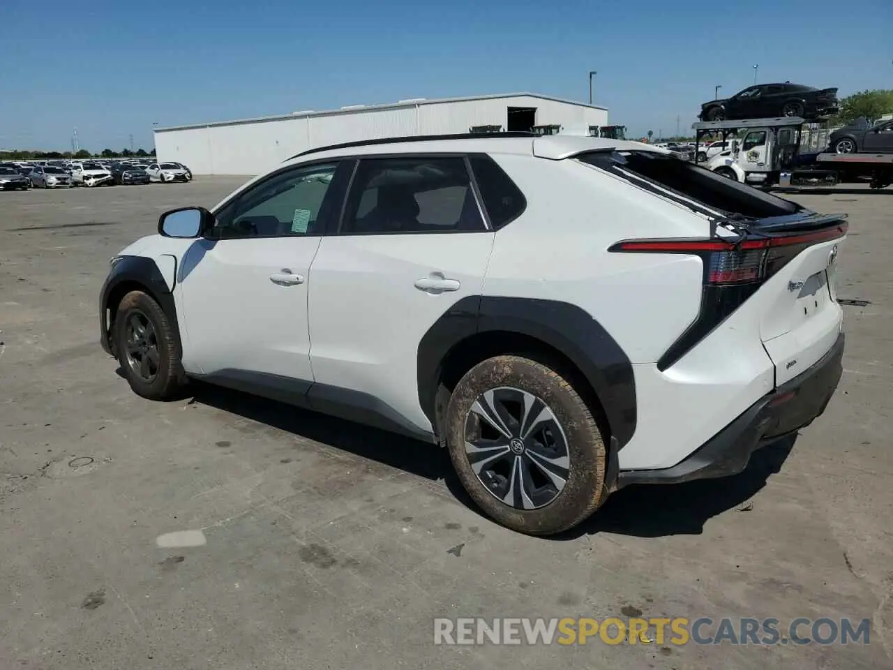 2 Photograph of a damaged car JTMAAAAA9RA038252 TOYOTA BZ4X XLE 2024