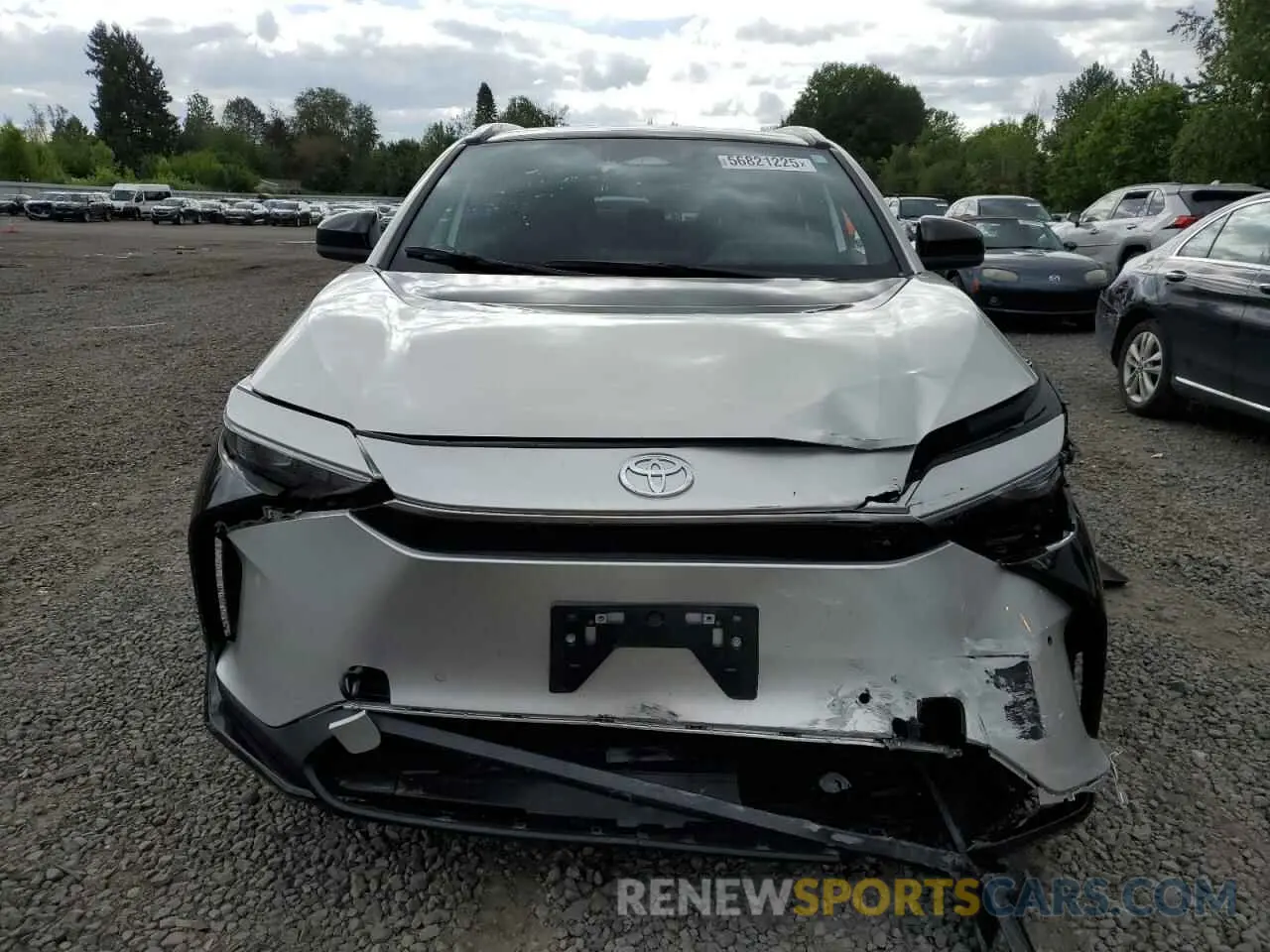5 Photograph of a damaged car JTMABACA1RA086127 TOYOTA BZ4X XLE 2024