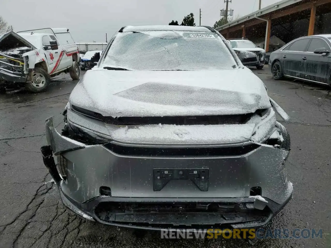 5 Фотография поврежденного автомобиля JTMABACA2RA080949 TOYOTA BZ4X XLE 2024