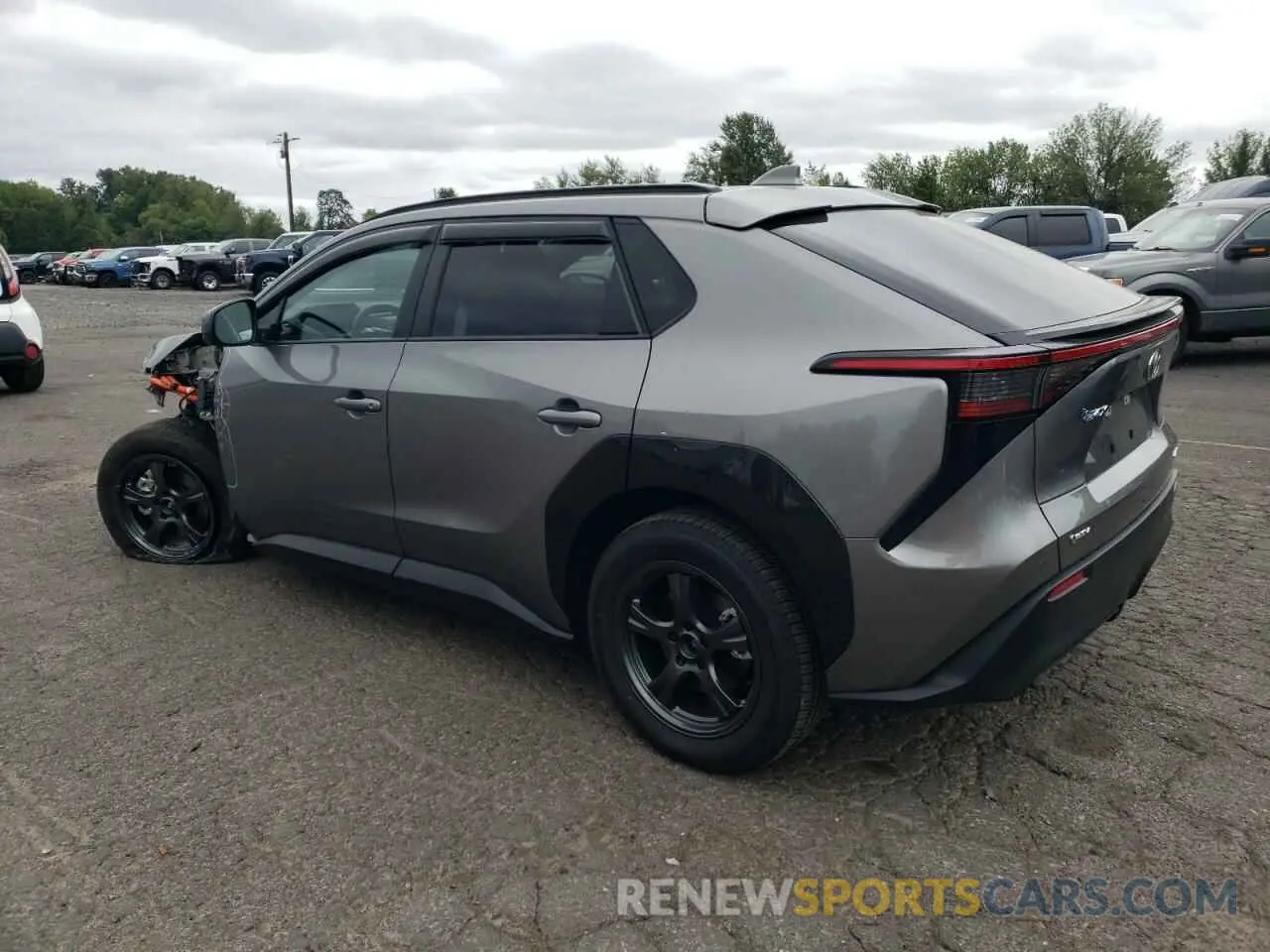 2 Photograph of a damaged car JTMABACA8RA059099 TOYOTA BZ4X XLE 2024