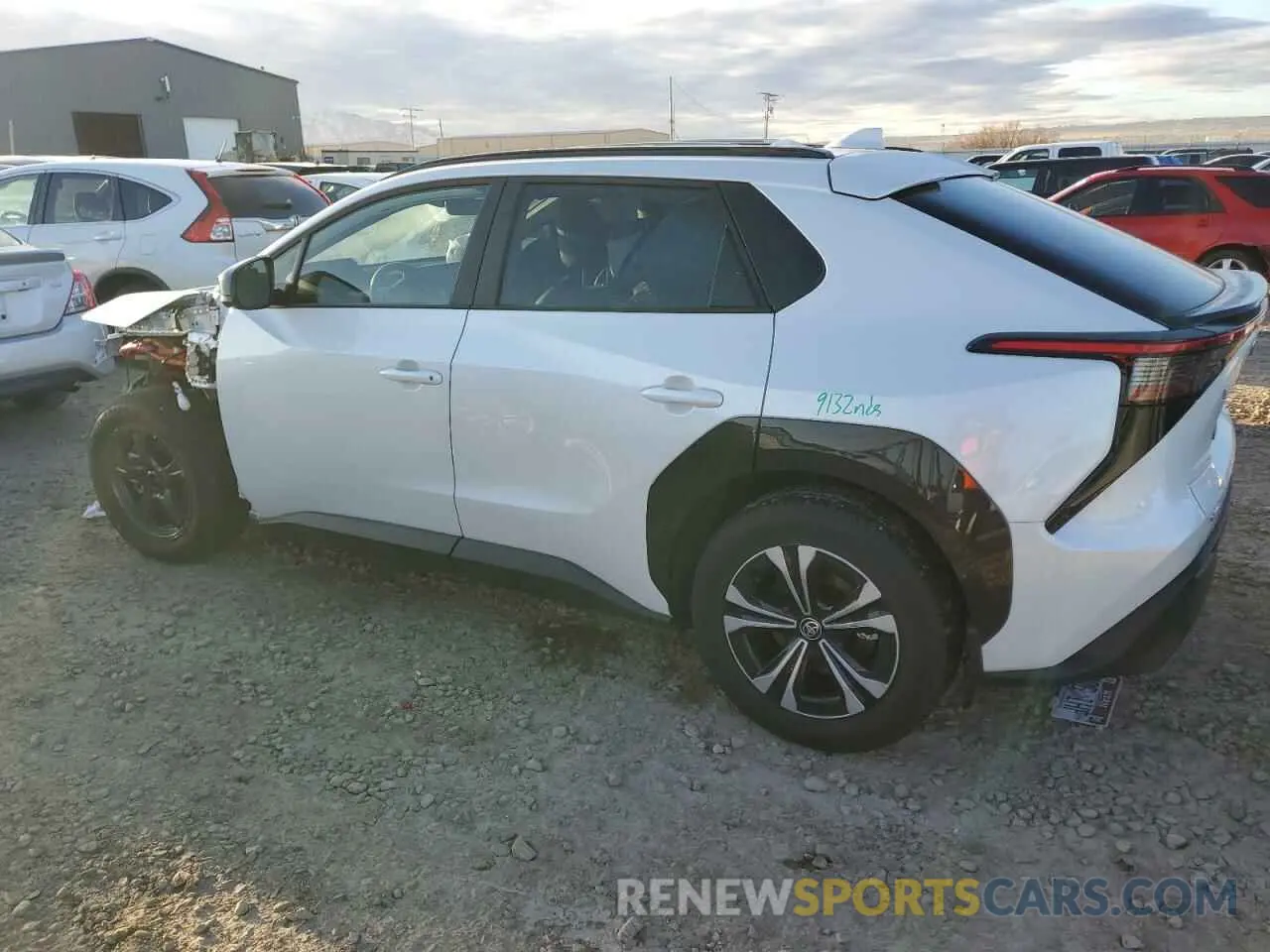 2 Photograph of a damaged car JTMABACA8RA071804 TOYOTA BZ4X XLE 2024