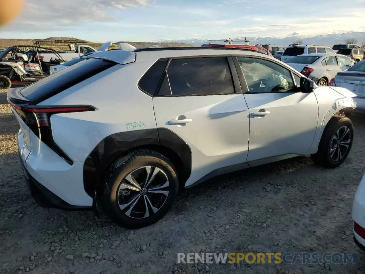 3 Photograph of a damaged car JTMABACA8RA071804 TOYOTA BZ4X XLE 2024