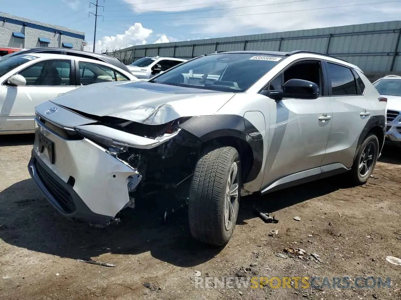 1 Photograph of a damaged car JTMABACA9RA056101 TOYOTA BZ4X XLE 2024