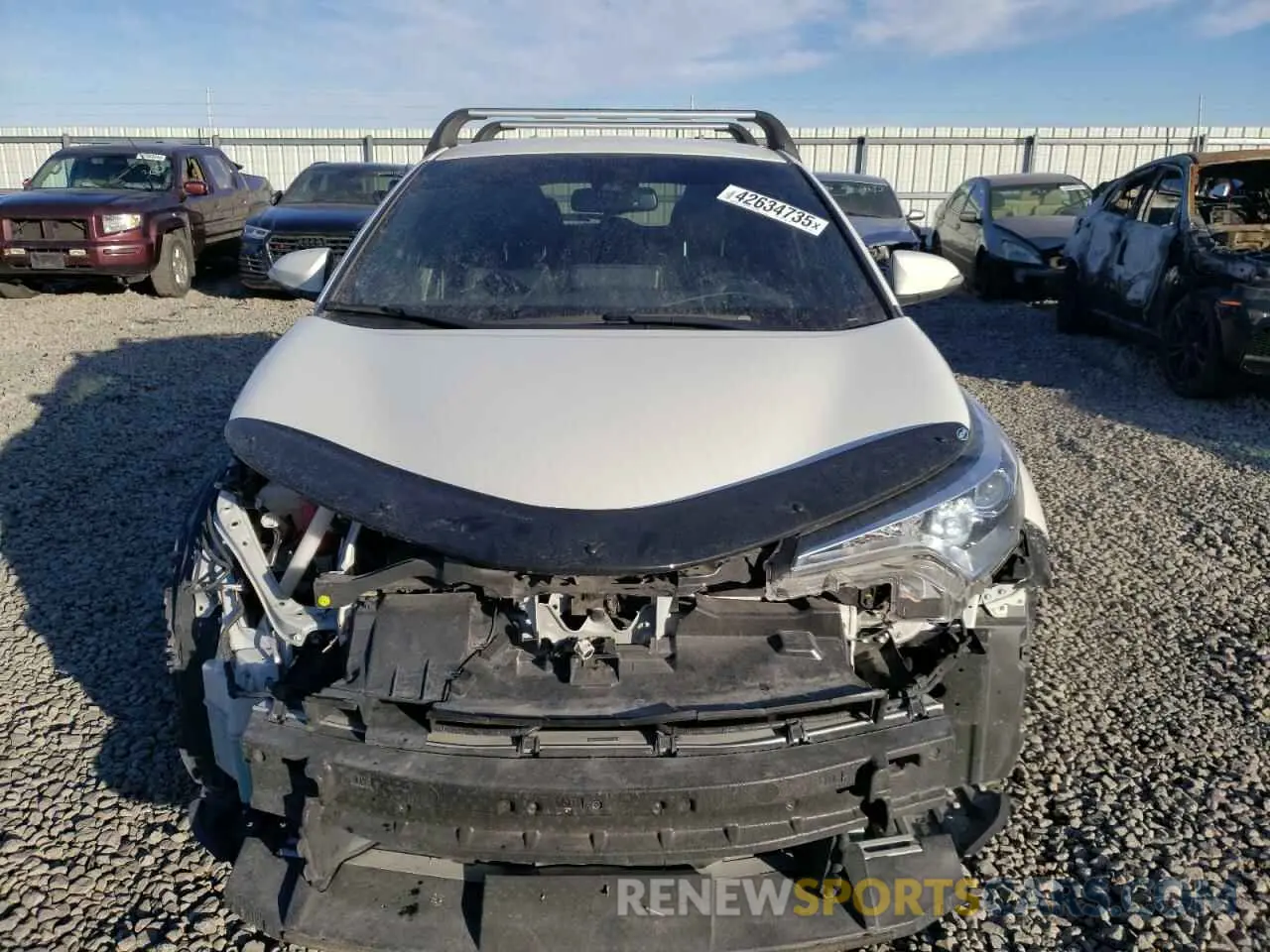 5 Фотография поврежденного автомобиля JTNKHMBX0K1014640 TOYOTA C-HR 2019