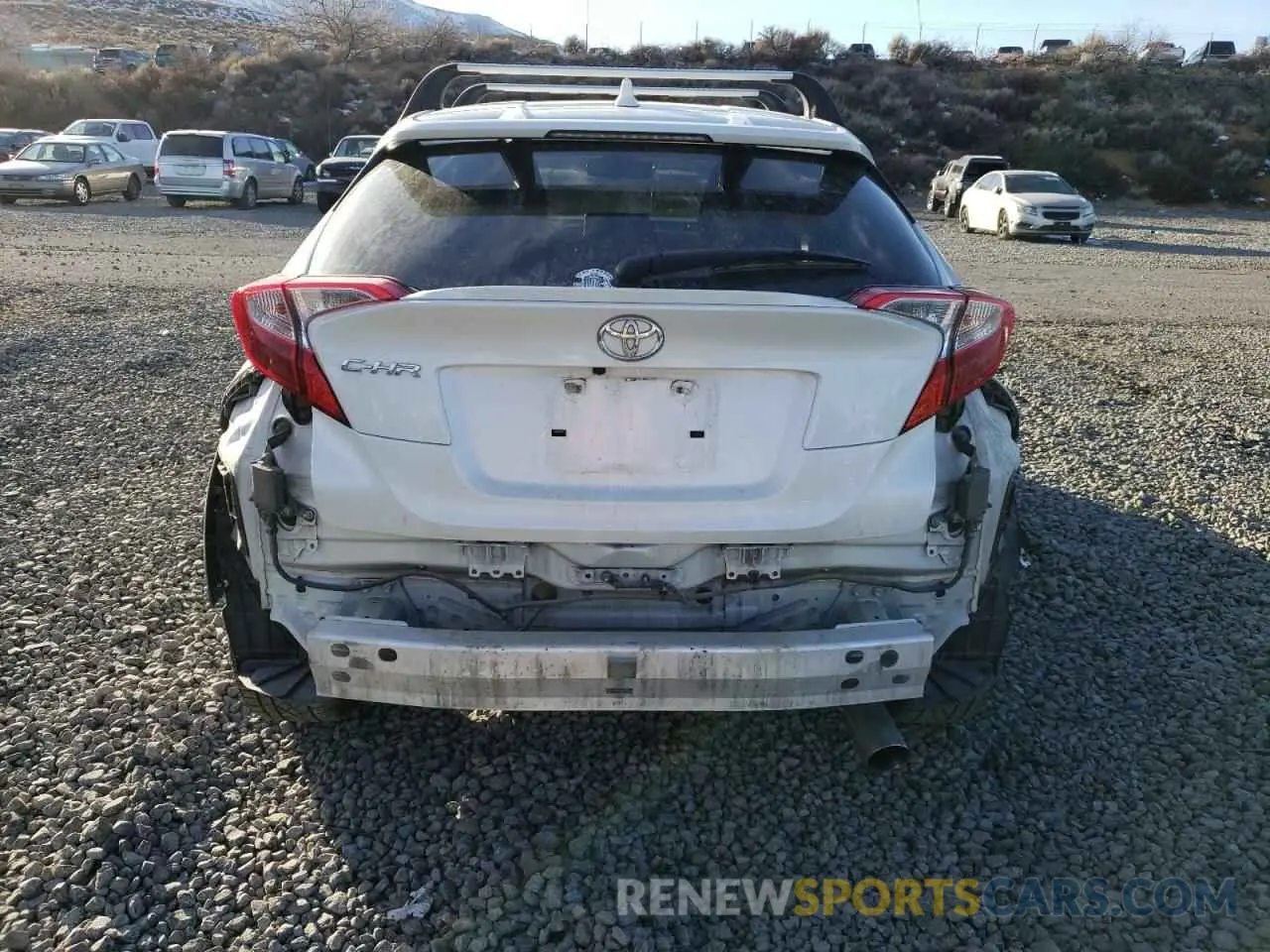 6 Фотография поврежденного автомобиля JTNKHMBX0K1014640 TOYOTA C-HR 2019