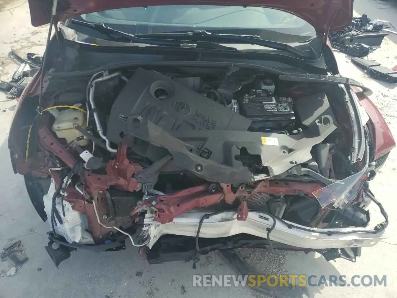 12 Фотография поврежденного автомобиля JTNKHMBX0K1017361 TOYOTA C-HR 2019