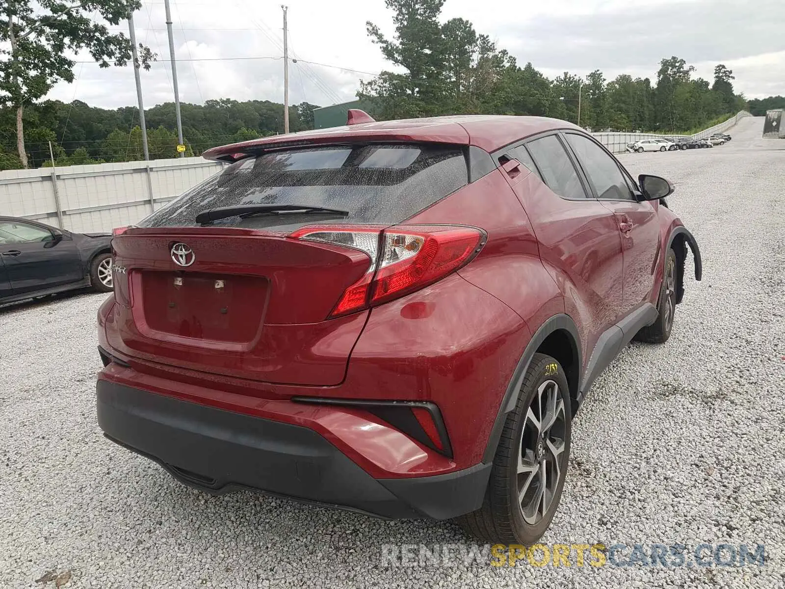 4 Photograph of a damaged car JTNKHMBX0K1017716 TOYOTA C-HR 2019