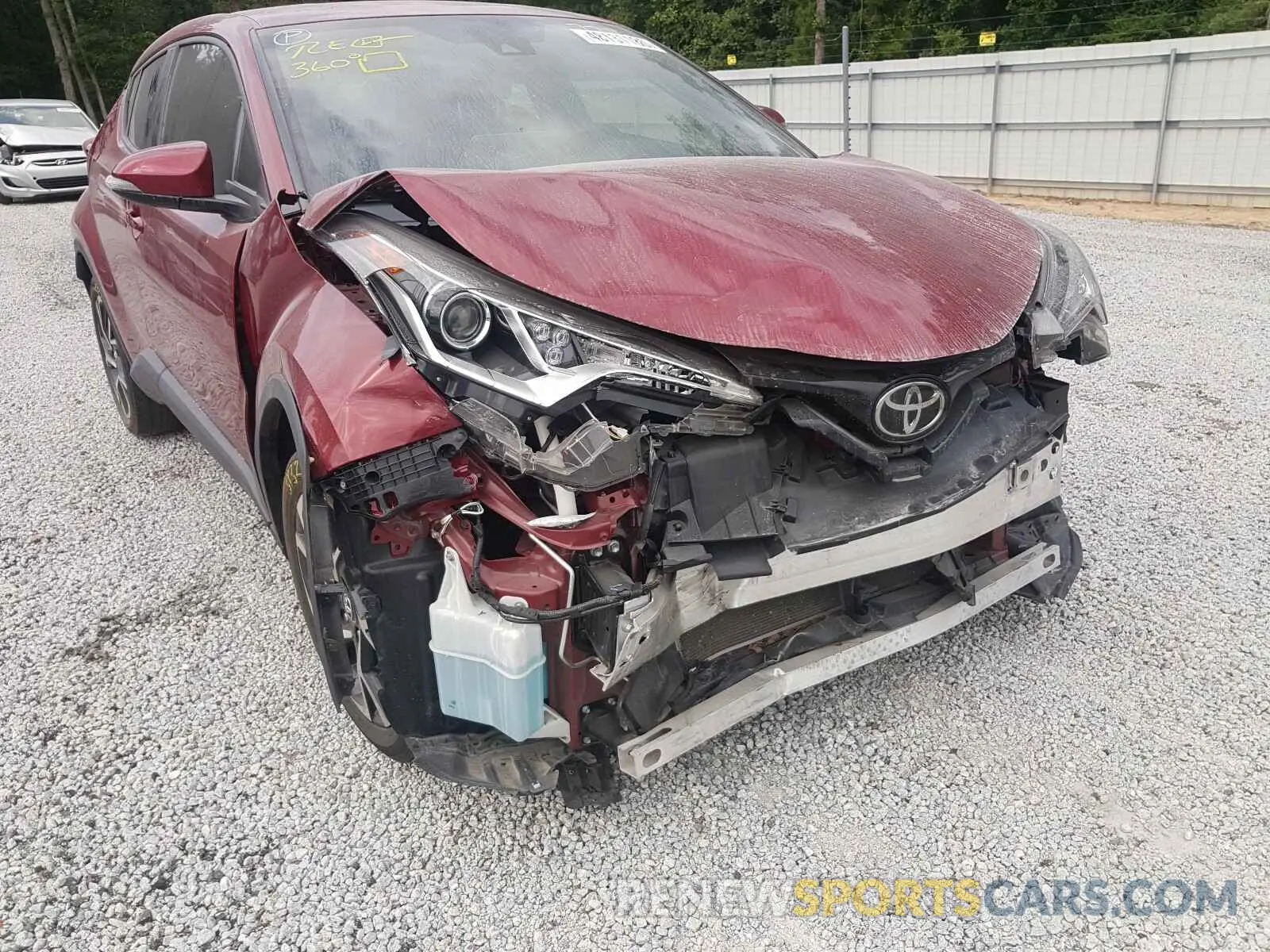 9 Photograph of a damaged car JTNKHMBX0K1017716 TOYOTA C-HR 2019