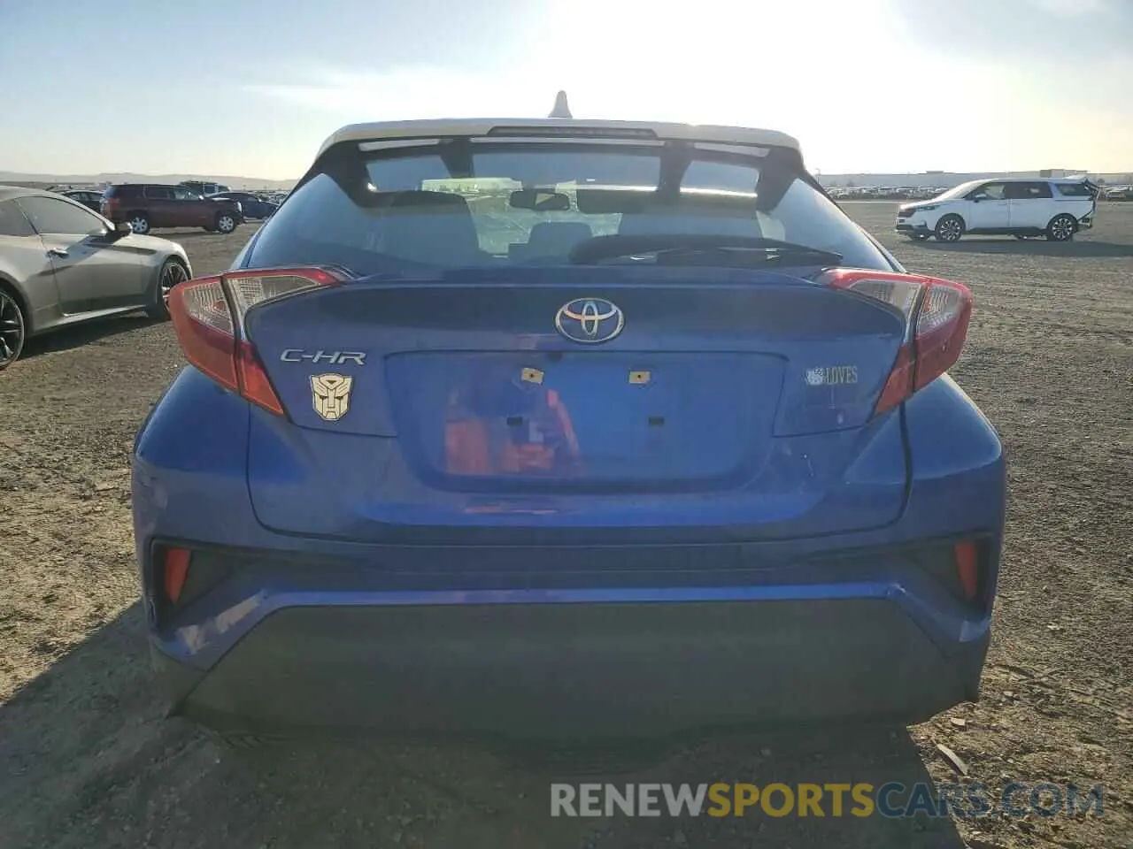 6 Photograph of a damaged car JTNKHMBX0K1025444 TOYOTA C-HR 2019