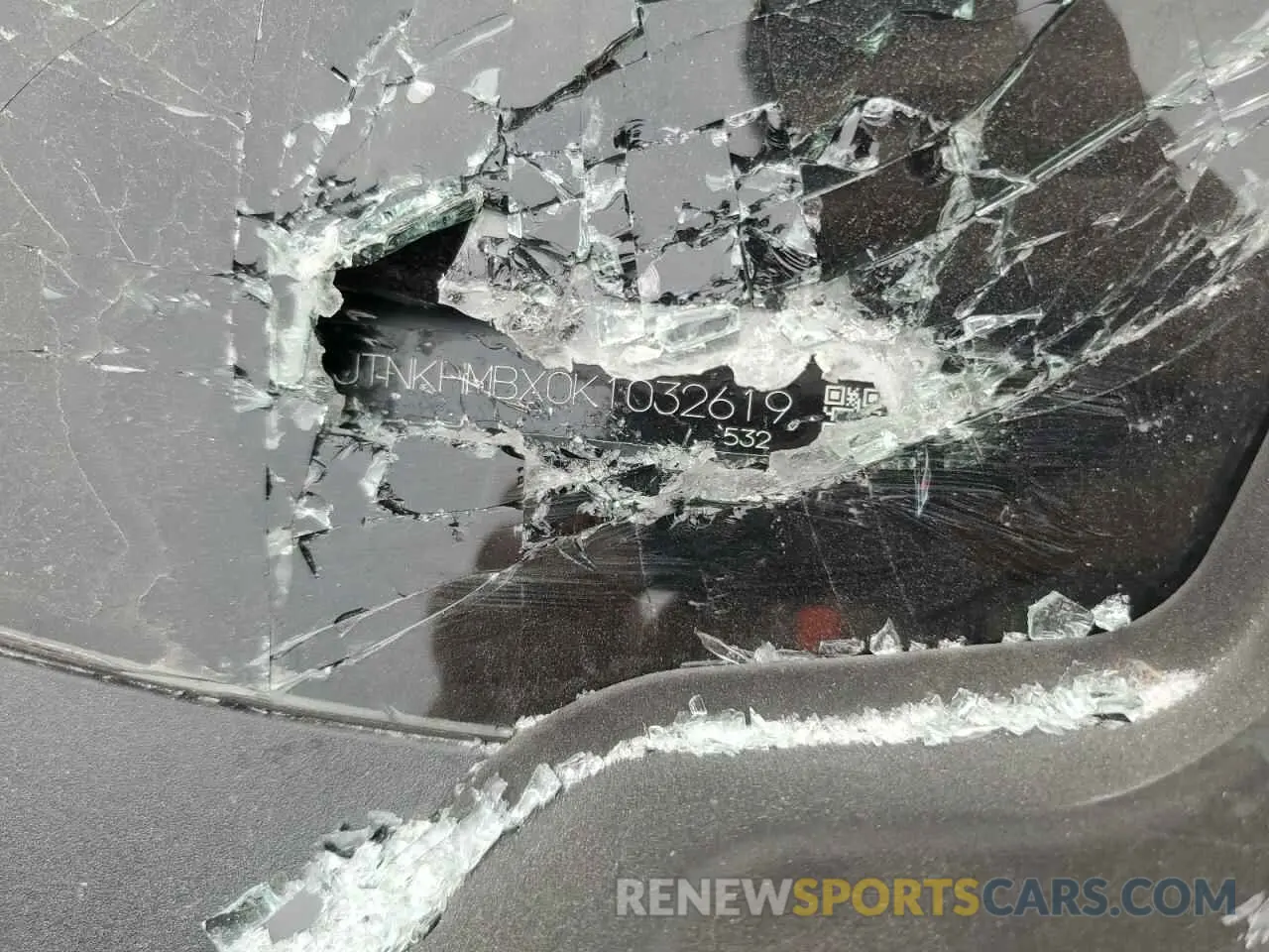 14 Photograph of a damaged car JTNKHMBX0K1032619 TOYOTA C-HR 2019