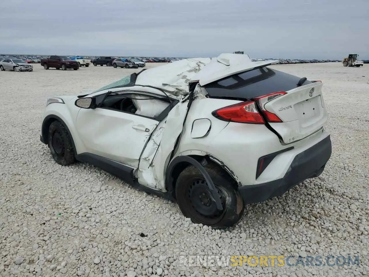 2 Photograph of a damaged car JTNKHMBX0K1032619 TOYOTA C-HR 2019