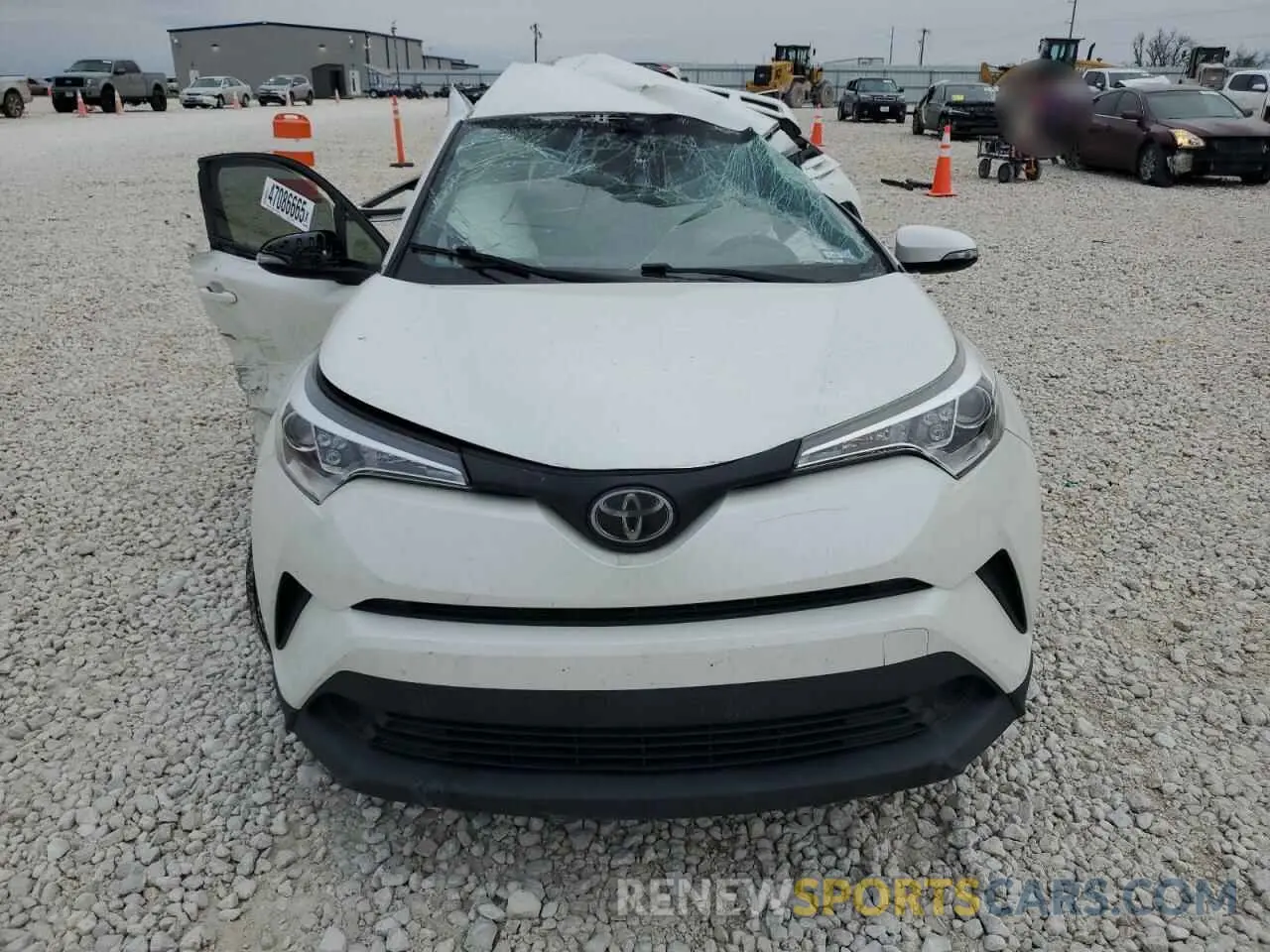 5 Photograph of a damaged car JTNKHMBX0K1032619 TOYOTA C-HR 2019