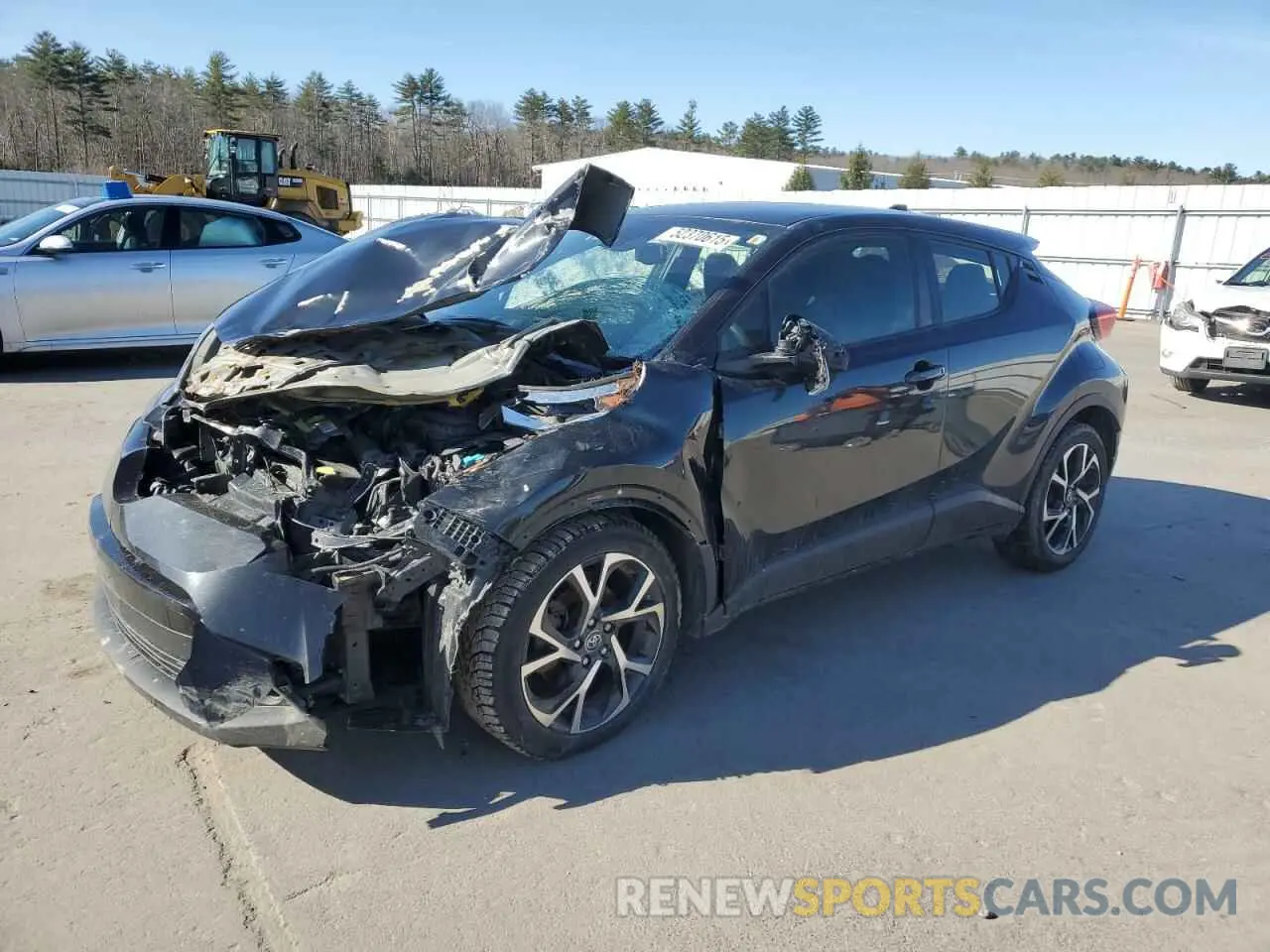 1 Фотография поврежденного автомобиля JTNKHMBX0K1040753 TOYOTA C-HR 2019