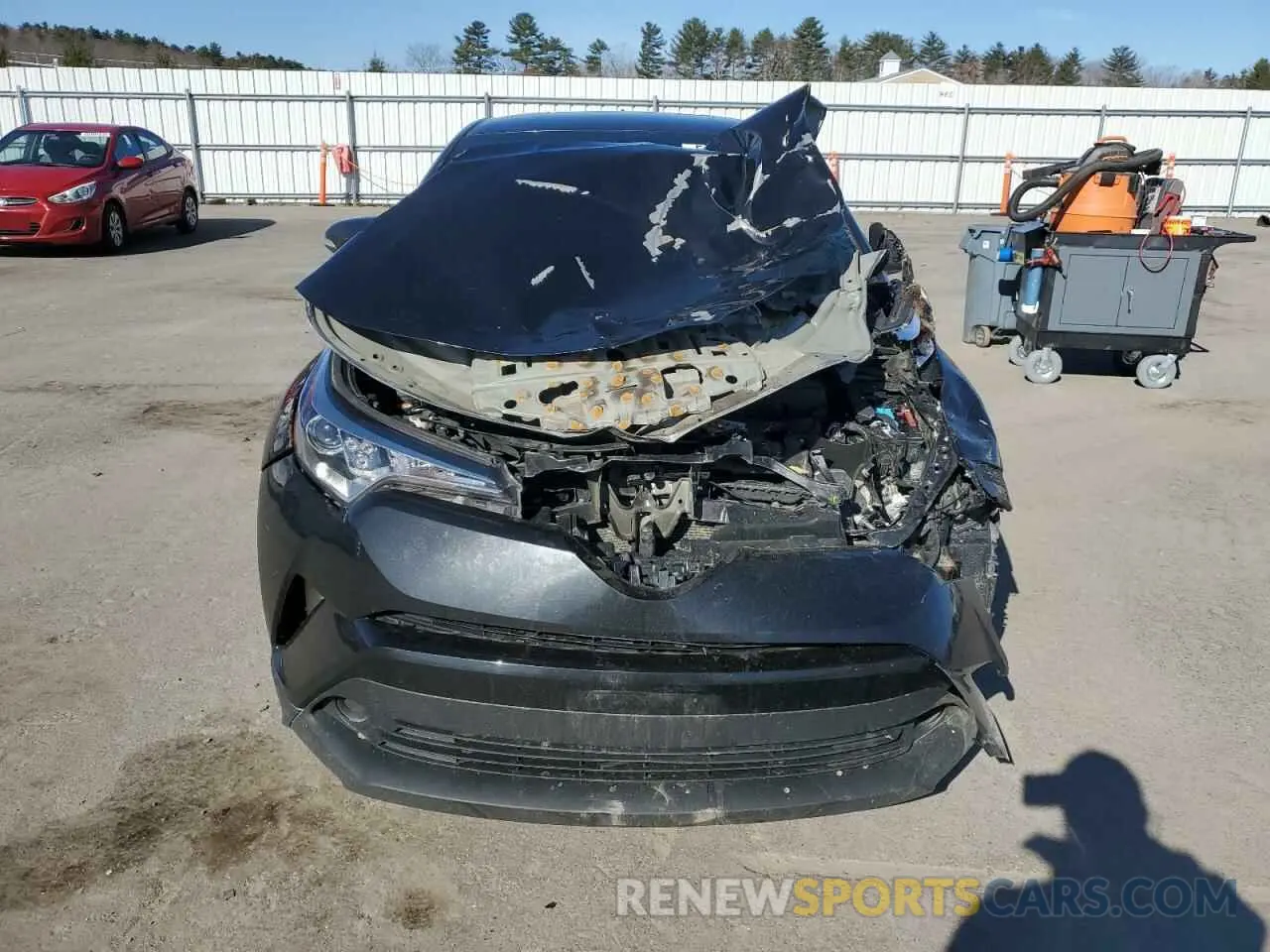5 Фотография поврежденного автомобиля JTNKHMBX0K1040753 TOYOTA C-HR 2019