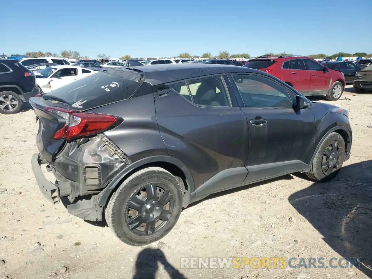 3 Фотография поврежденного автомобиля JTNKHMBX0K1041949 TOYOTA C-HR 2019