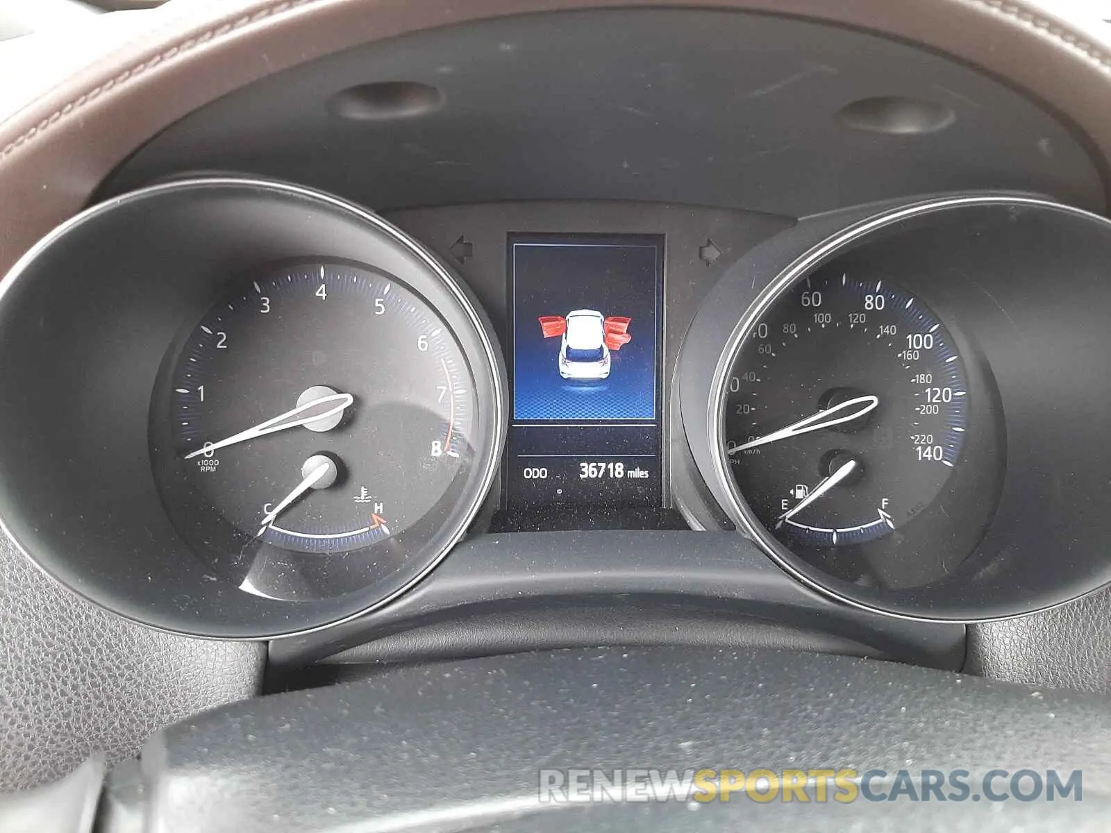 8 Photograph of a damaged car JTNKHMBX1K1015182 TOYOTA C-HR 2019
