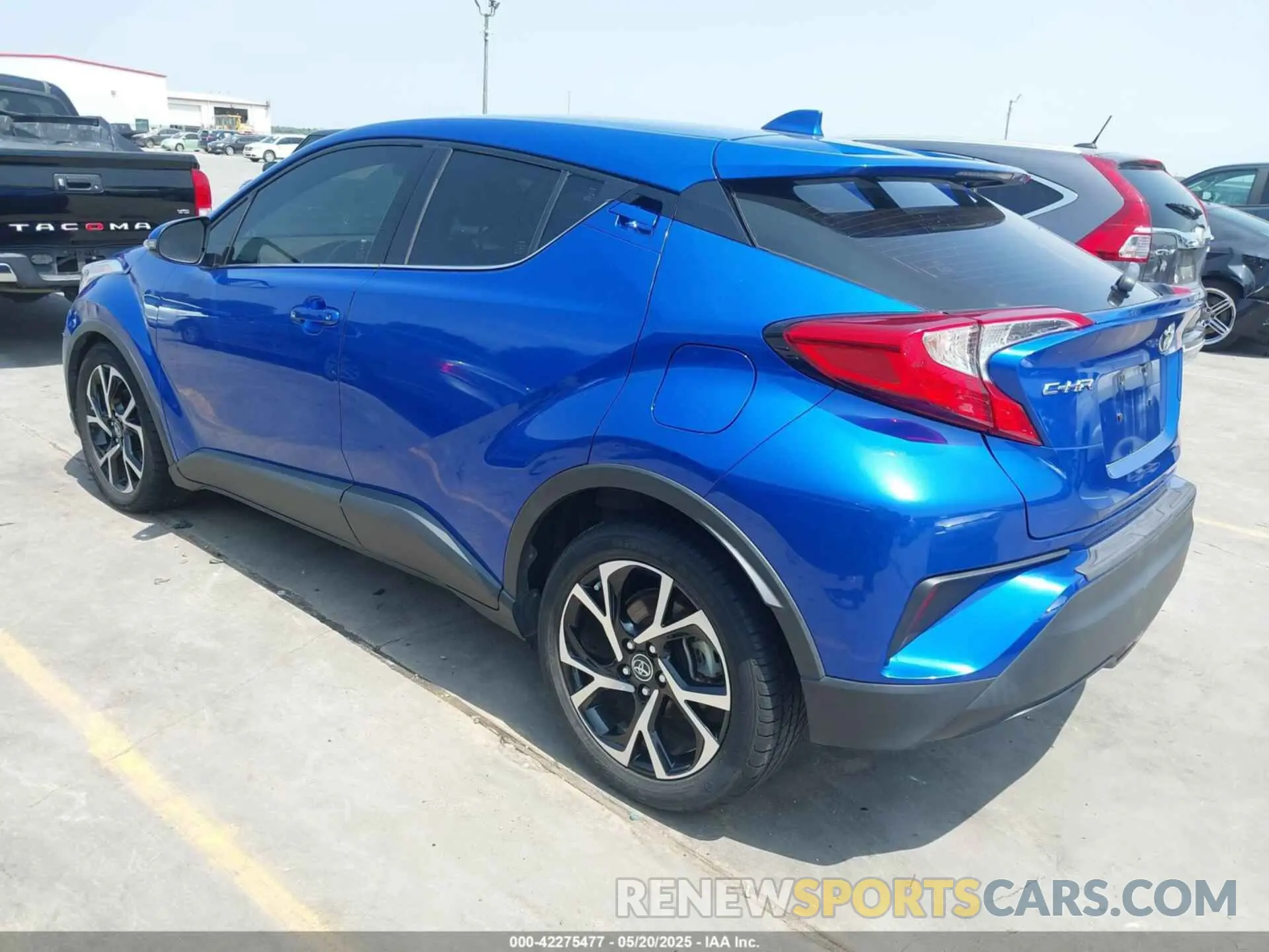 3 Фотография поврежденного автомобиля JTNKHMBX1K1021113 TOYOTA C-HR 2019
