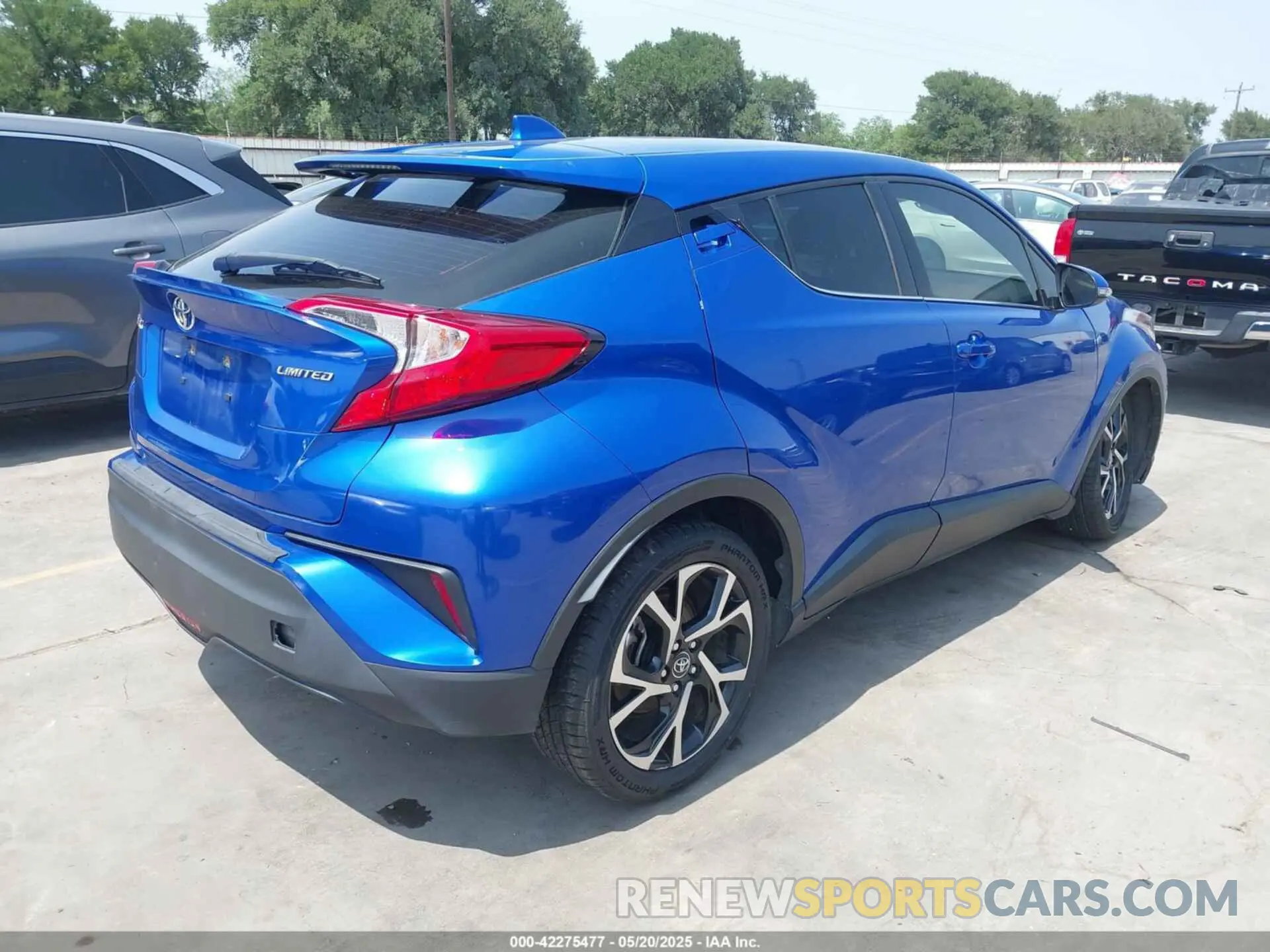 4 Фотография поврежденного автомобиля JTNKHMBX1K1021113 TOYOTA C-HR 2019