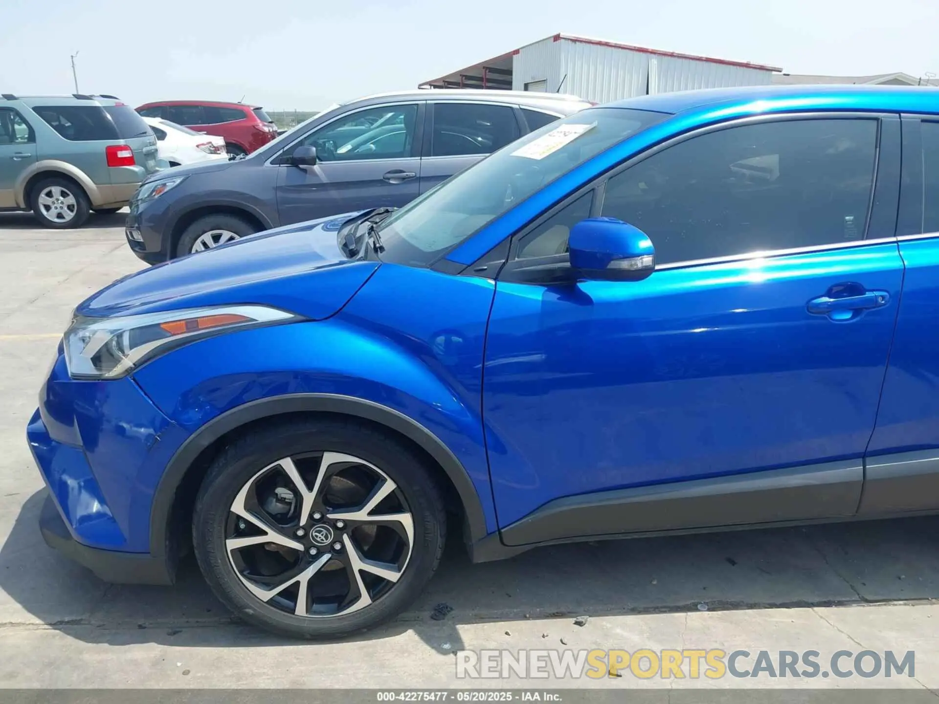 6 Фотография поврежденного автомобиля JTNKHMBX1K1021113 TOYOTA C-HR 2019