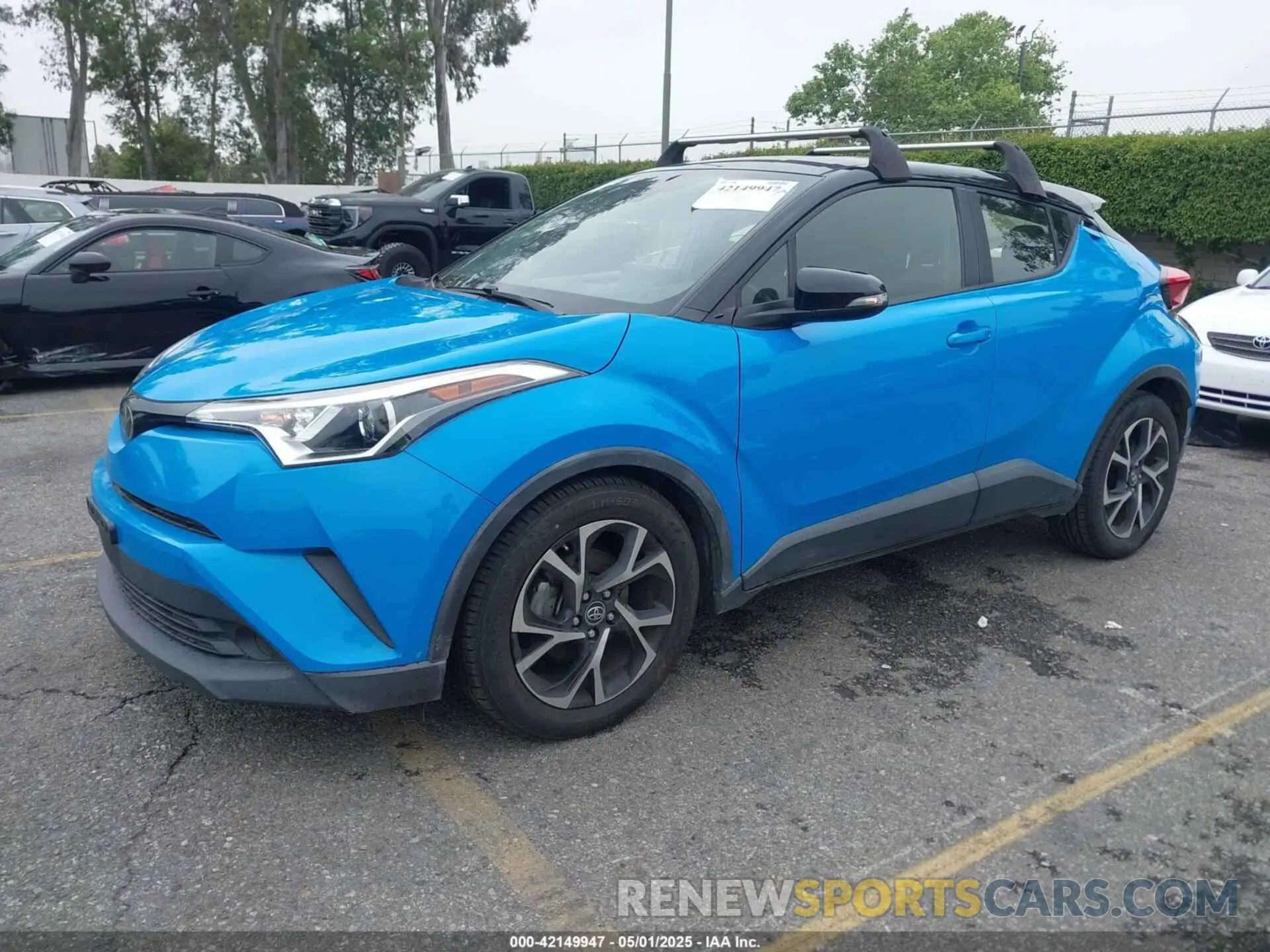 2 Photograph of a damaged car JTNKHMBX1K1031351 TOYOTA C-HR 2019