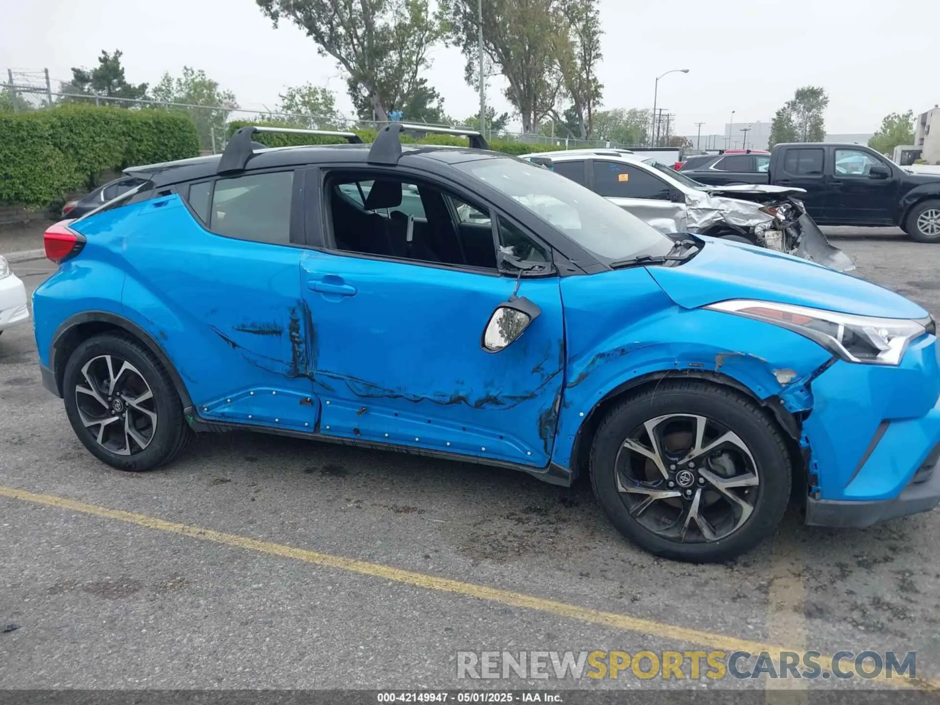 6 Photograph of a damaged car JTNKHMBX1K1031351 TOYOTA C-HR 2019