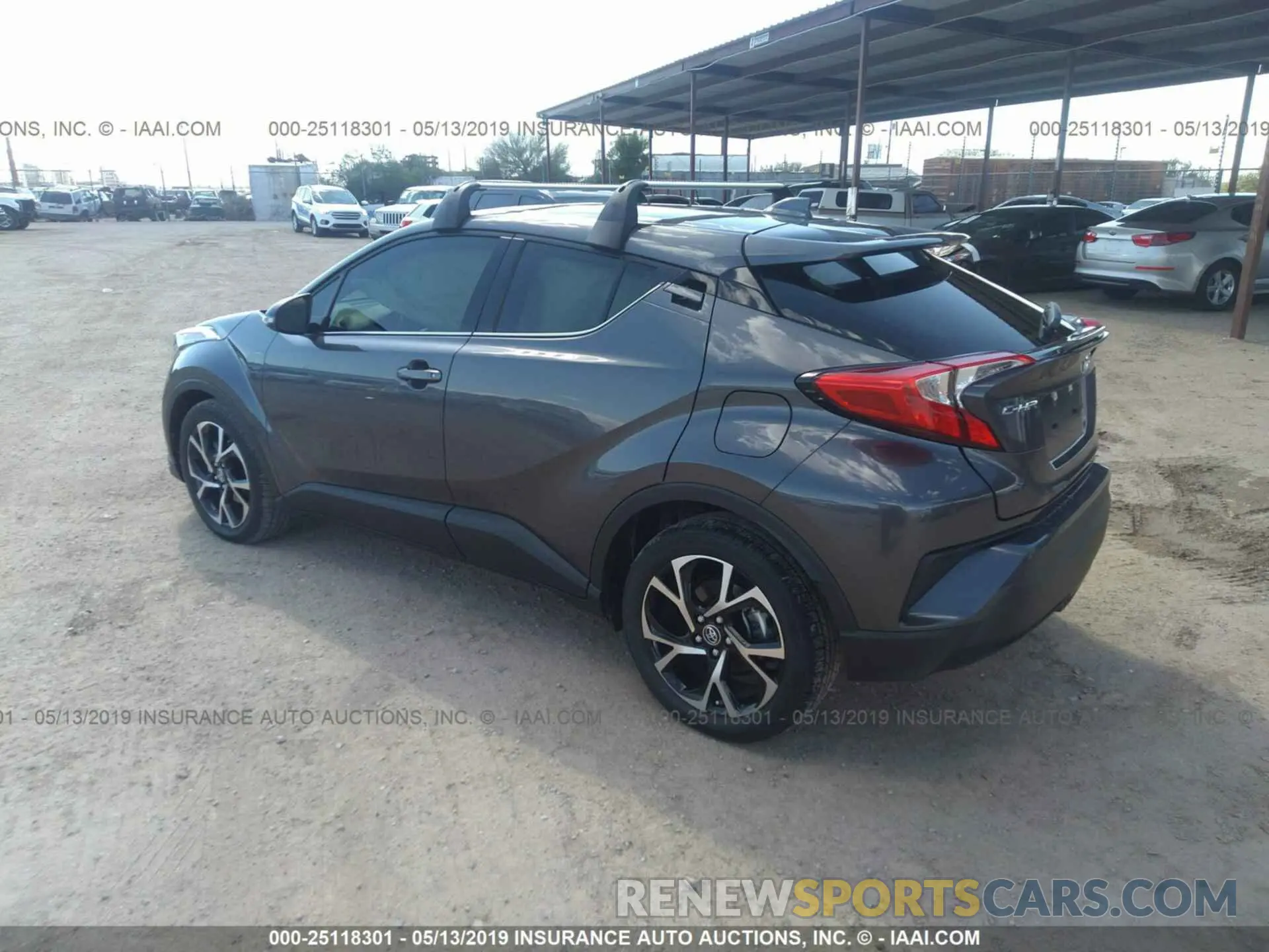 3 Photograph of a damaged car JTNKHMBX1K1034203 TOYOTA C-HR 2019