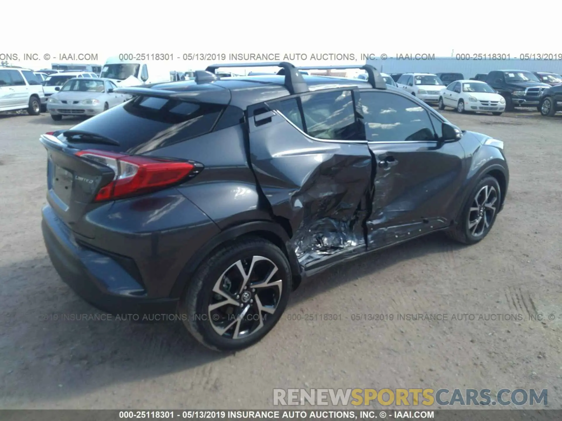 4 Photograph of a damaged car JTNKHMBX1K1034203 TOYOTA C-HR 2019