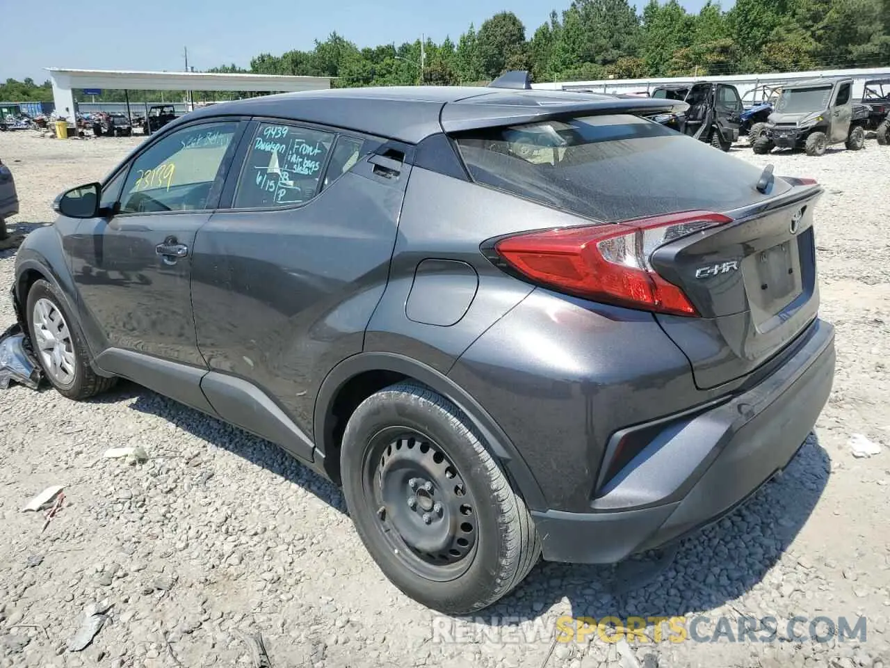 3 Photograph of a damaged car JTNKHMBX1K1034959 TOYOTA C-HR 2019