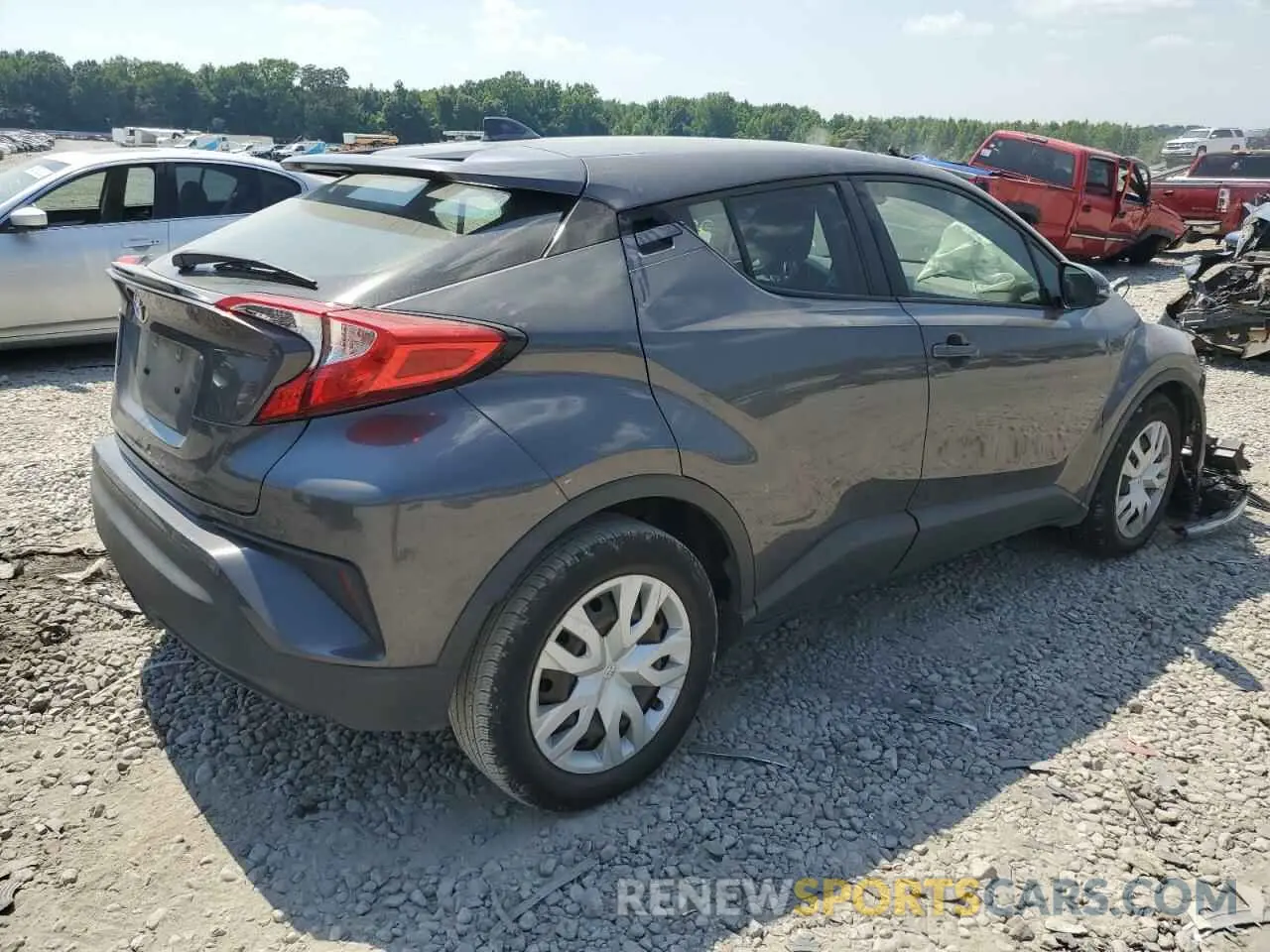 4 Photograph of a damaged car JTNKHMBX1K1034959 TOYOTA C-HR 2019