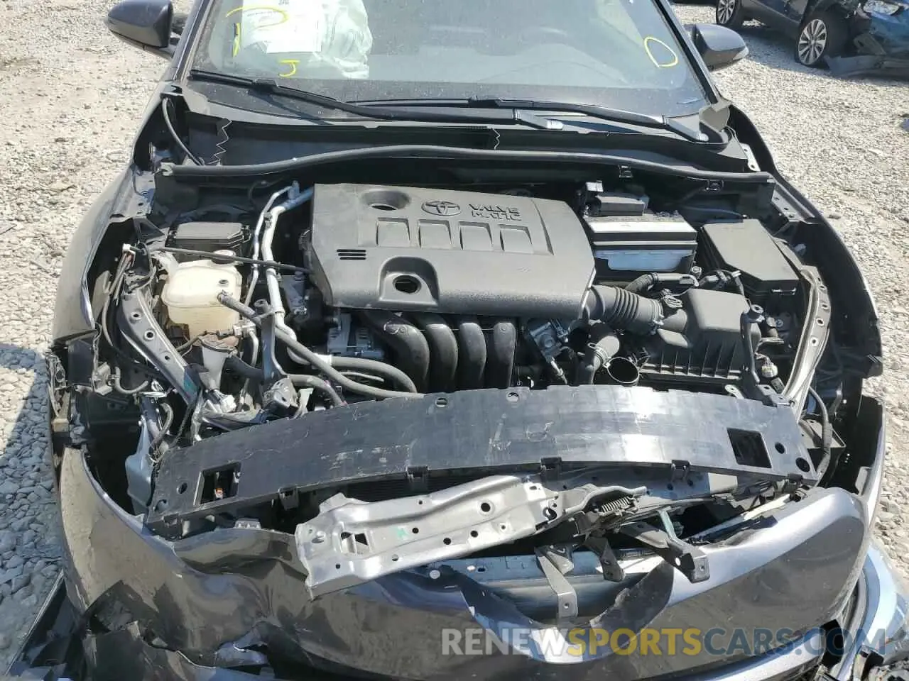 7 Photograph of a damaged car JTNKHMBX1K1034959 TOYOTA C-HR 2019