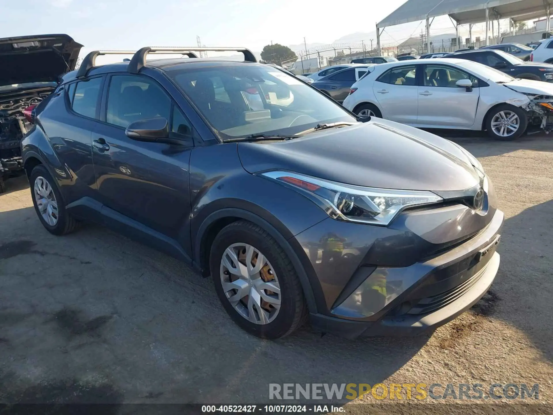 1 Photograph of a damaged car JTNKHMBX1K1039675 TOYOTA C-HR 2019