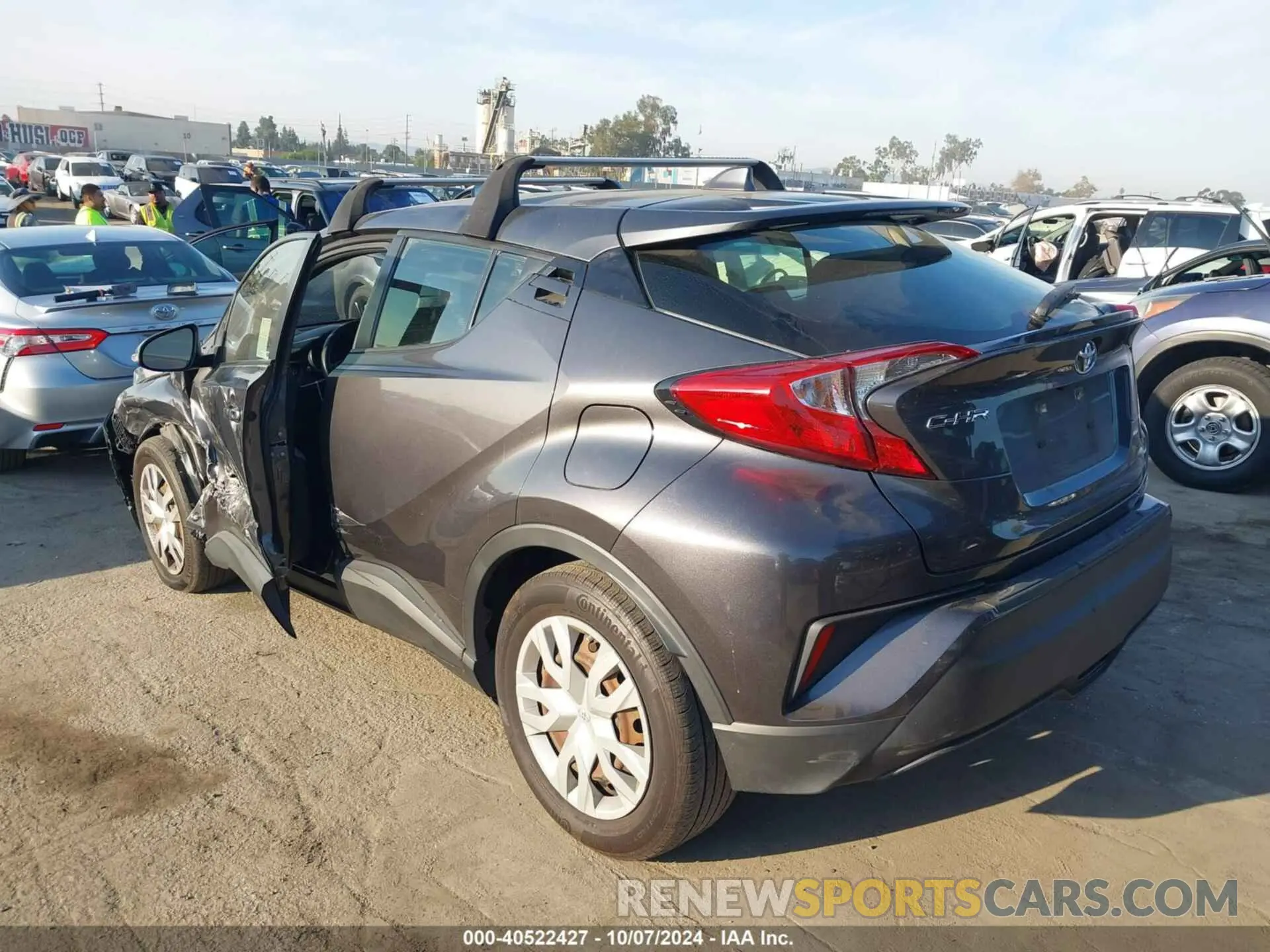 3 Photograph of a damaged car JTNKHMBX1K1039675 TOYOTA C-HR 2019