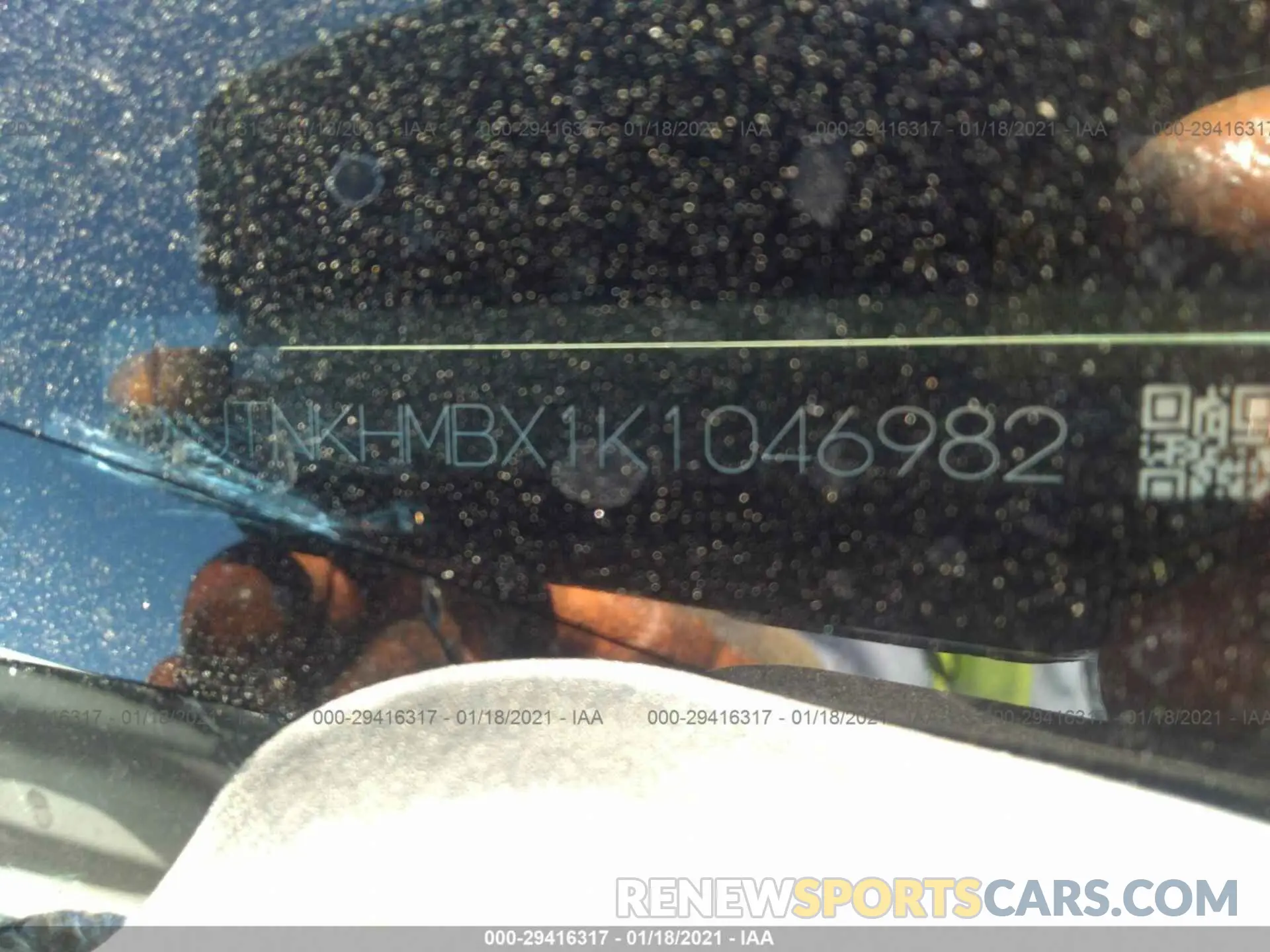 9 Photograph of a damaged car JTNKHMBX1K1046982 TOYOTA C-HR 2019