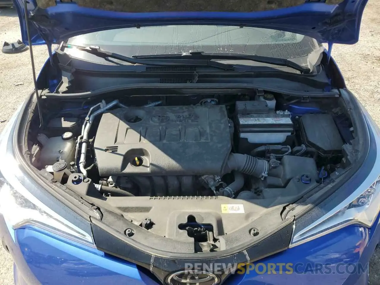 11 Photograph of a damaged car JTNKHMBX1K1054502 TOYOTA C-HR 2019