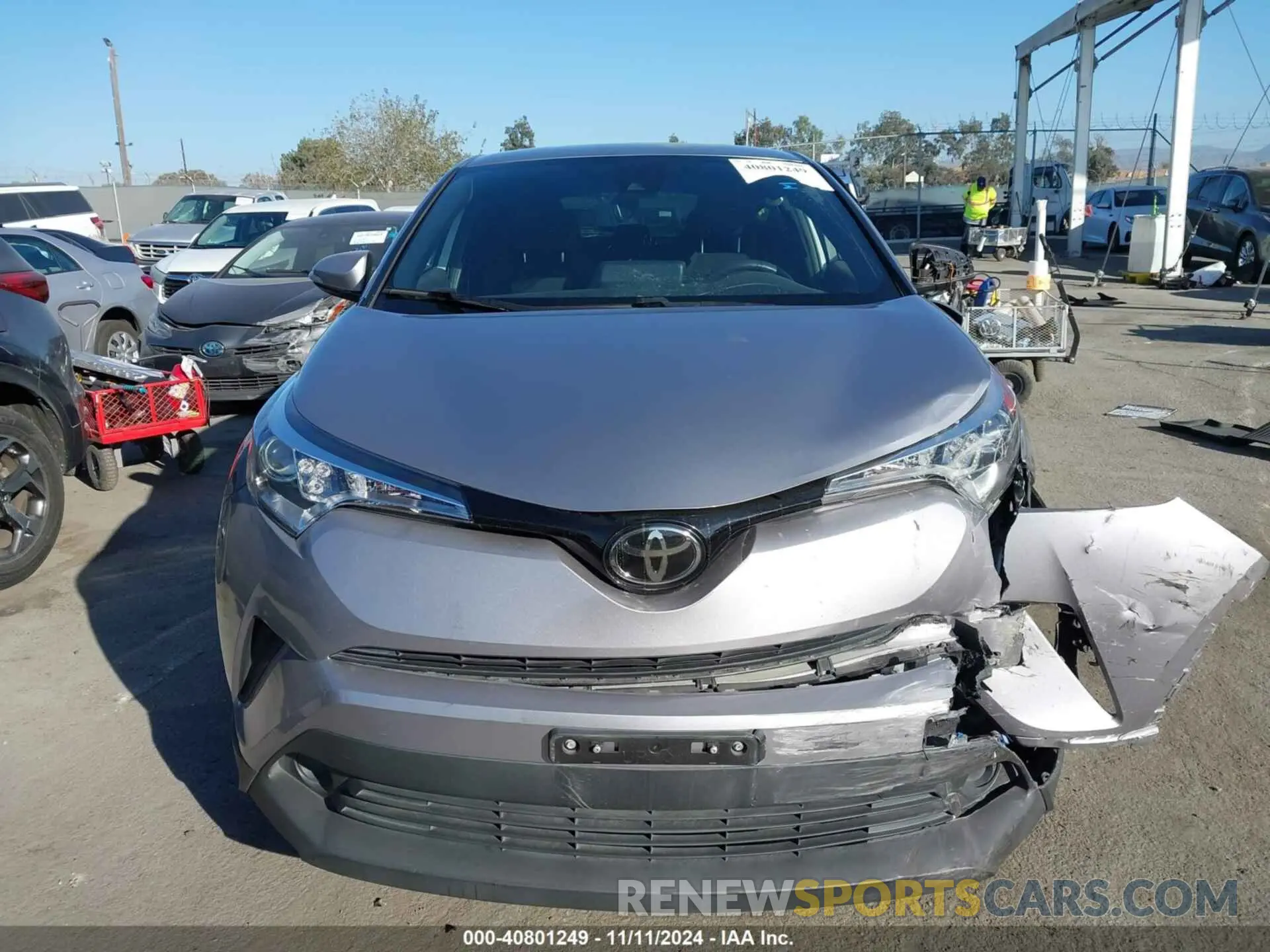 12 Фотография поврежденного автомобиля JTNKHMBX2K1019340 TOYOTA C-HR 2019