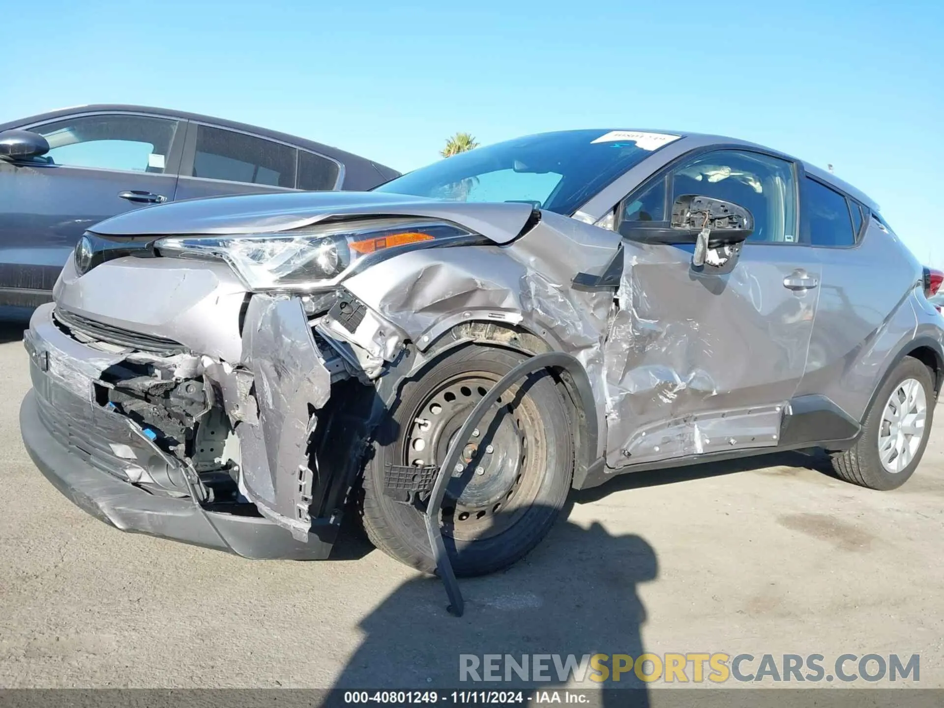 6 Фотография поврежденного автомобиля JTNKHMBX2K1019340 TOYOTA C-HR 2019