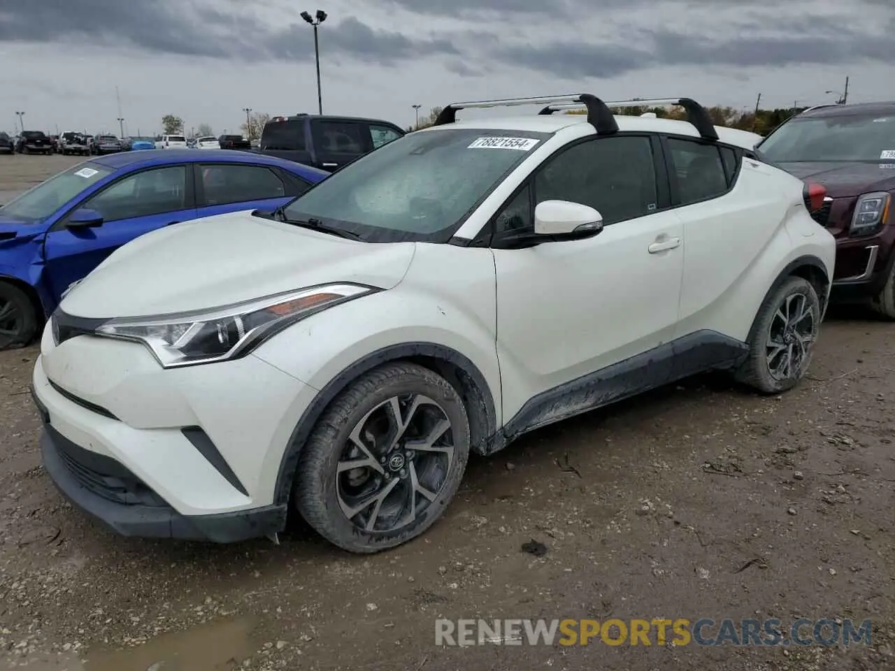 1 Photograph of a damaged car JTNKHMBX2K1033951 TOYOTA C-HR 2019