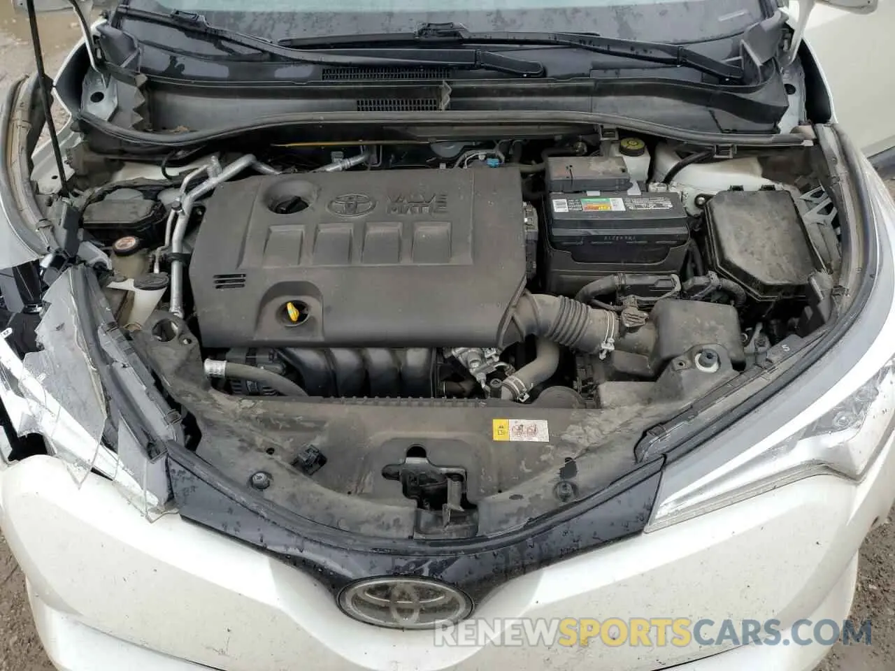 12 Photograph of a damaged car JTNKHMBX2K1033951 TOYOTA C-HR 2019