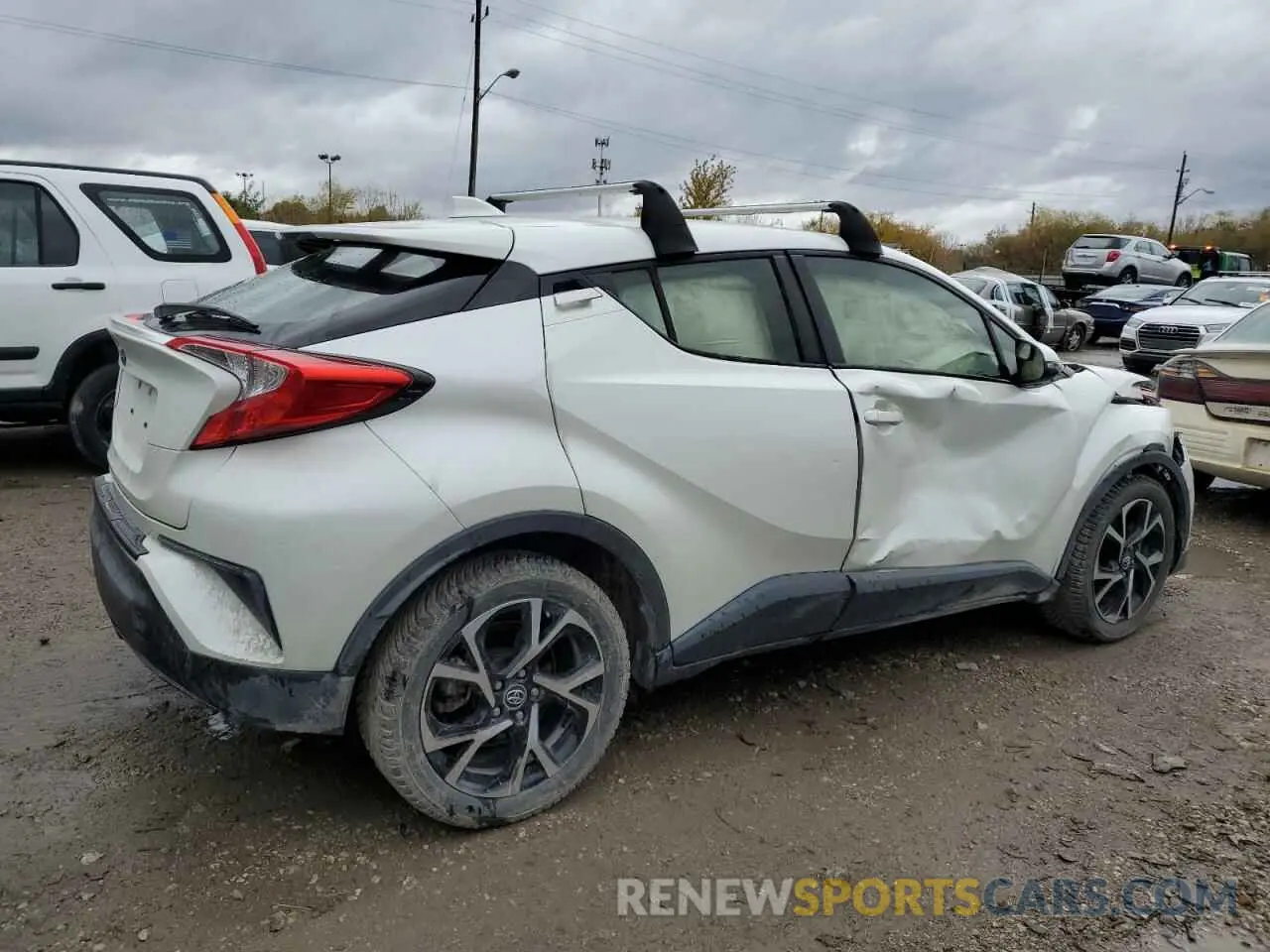 3 Photograph of a damaged car JTNKHMBX2K1033951 TOYOTA C-HR 2019