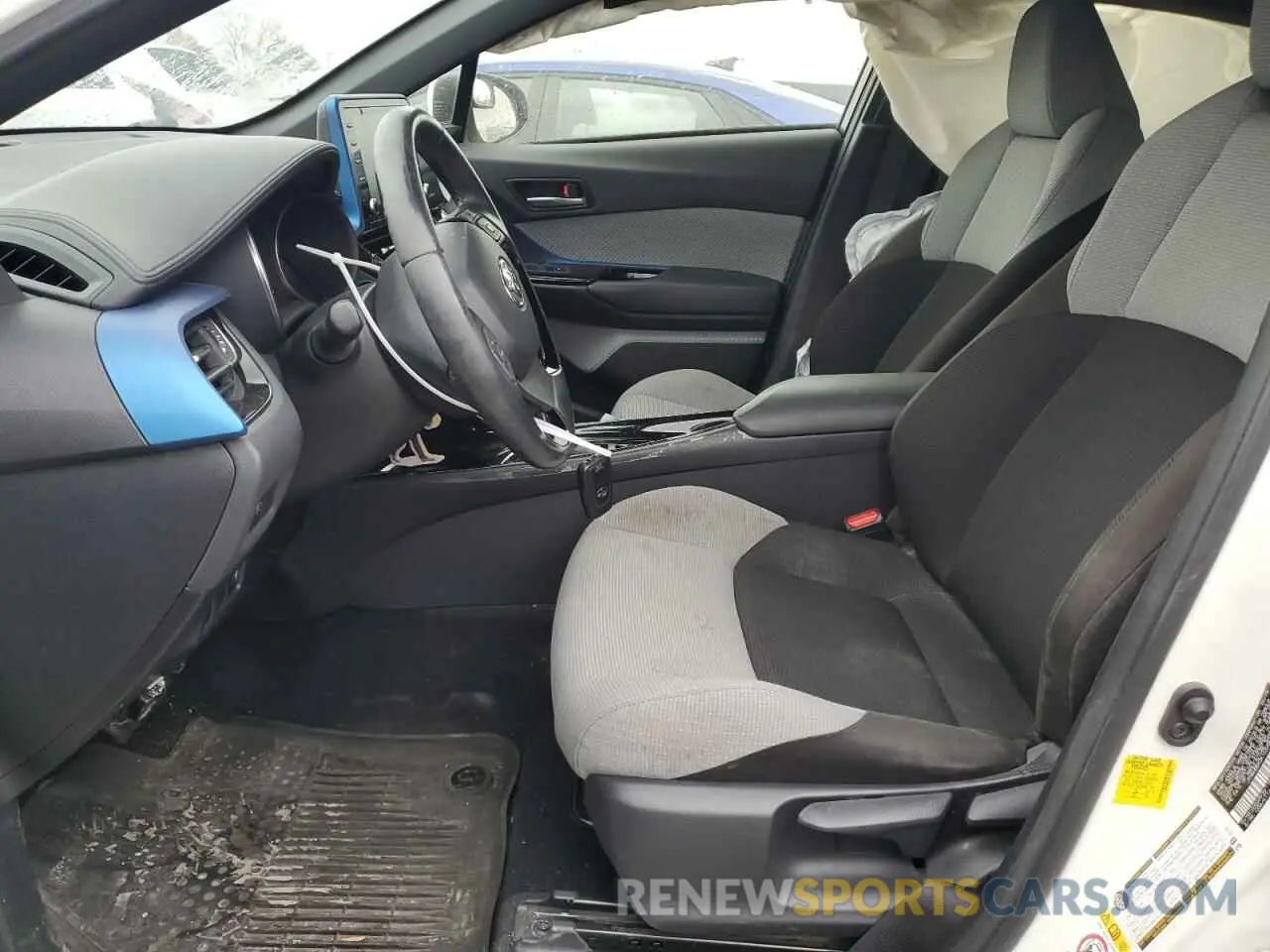 7 Photograph of a damaged car JTNKHMBX2K1033951 TOYOTA C-HR 2019